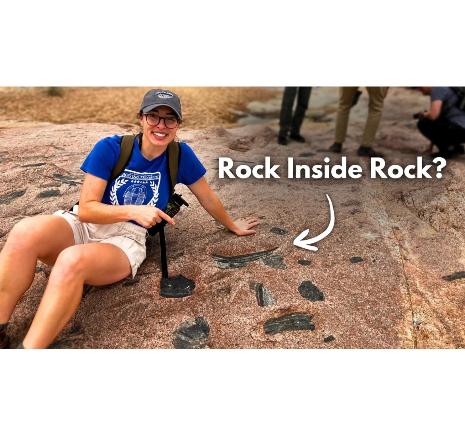 Thumbnail for Rocks inside Rocks field trip video about xenoliths in Llano Texas