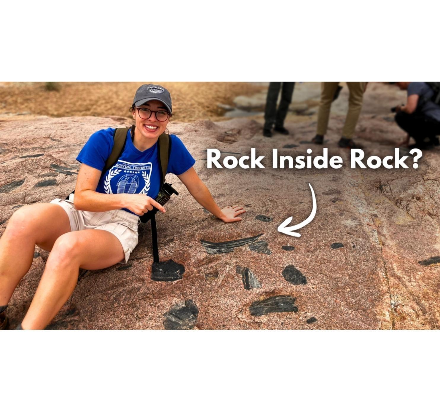 Thumbnail for Rocks inside Rocks field trip video about xenoliths in Llano Texas