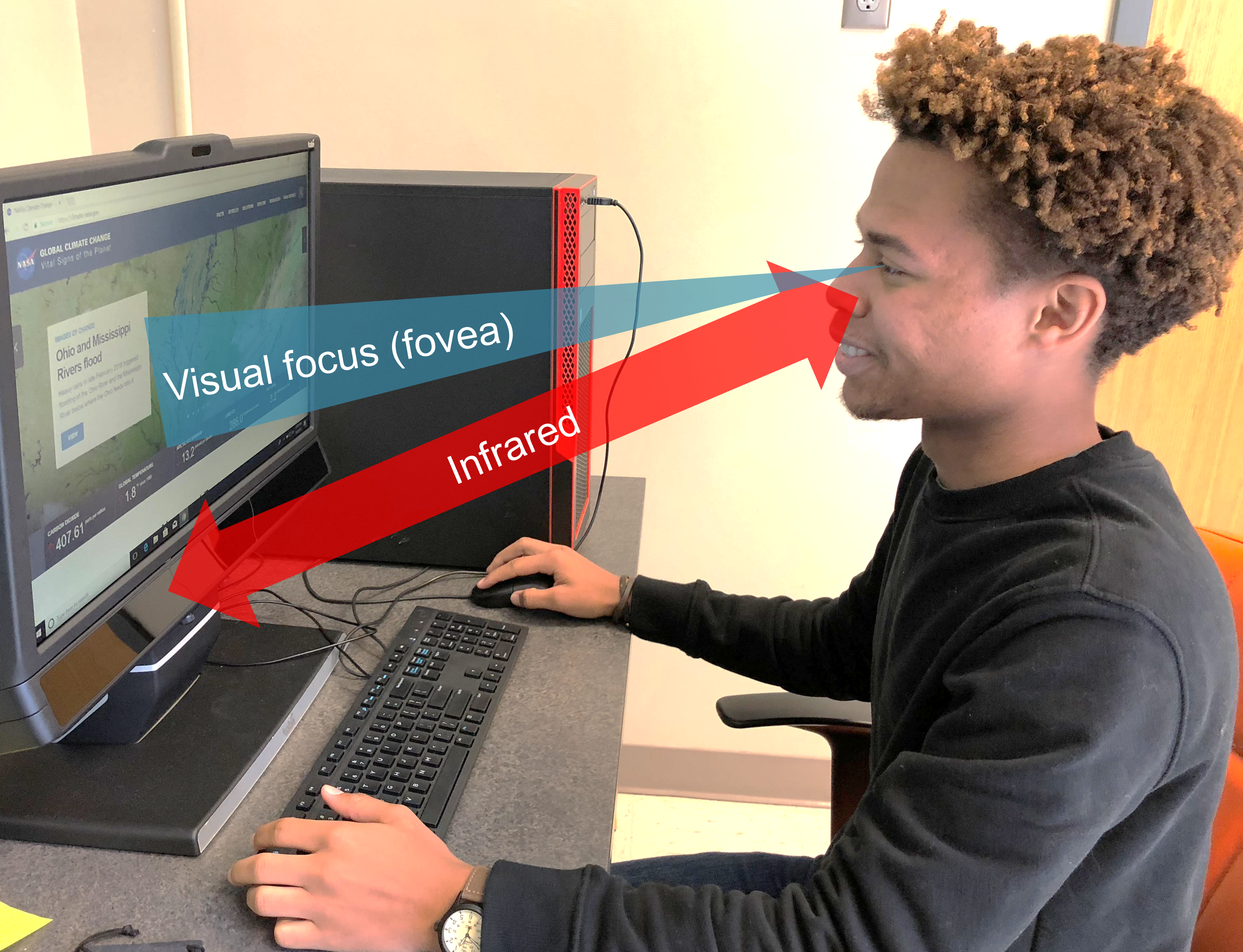 Screen-based Eye Tracker