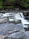 Photo of a waterfall