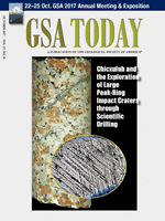 Cover image for GSA Today Issue: October 2017