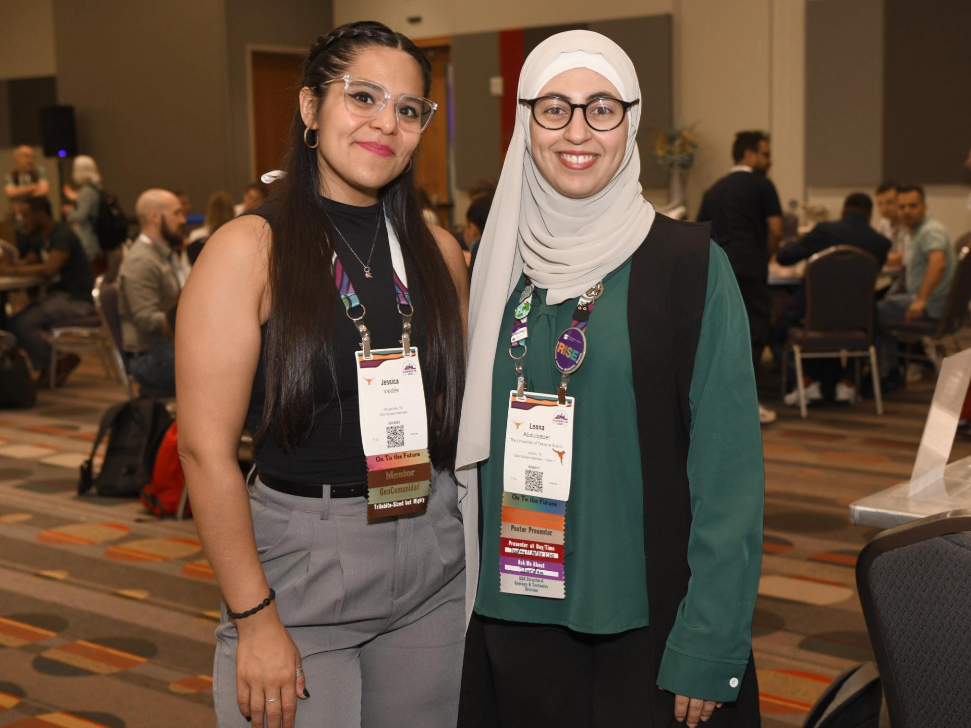 Photo of students and early career professionals at GSA meeting event