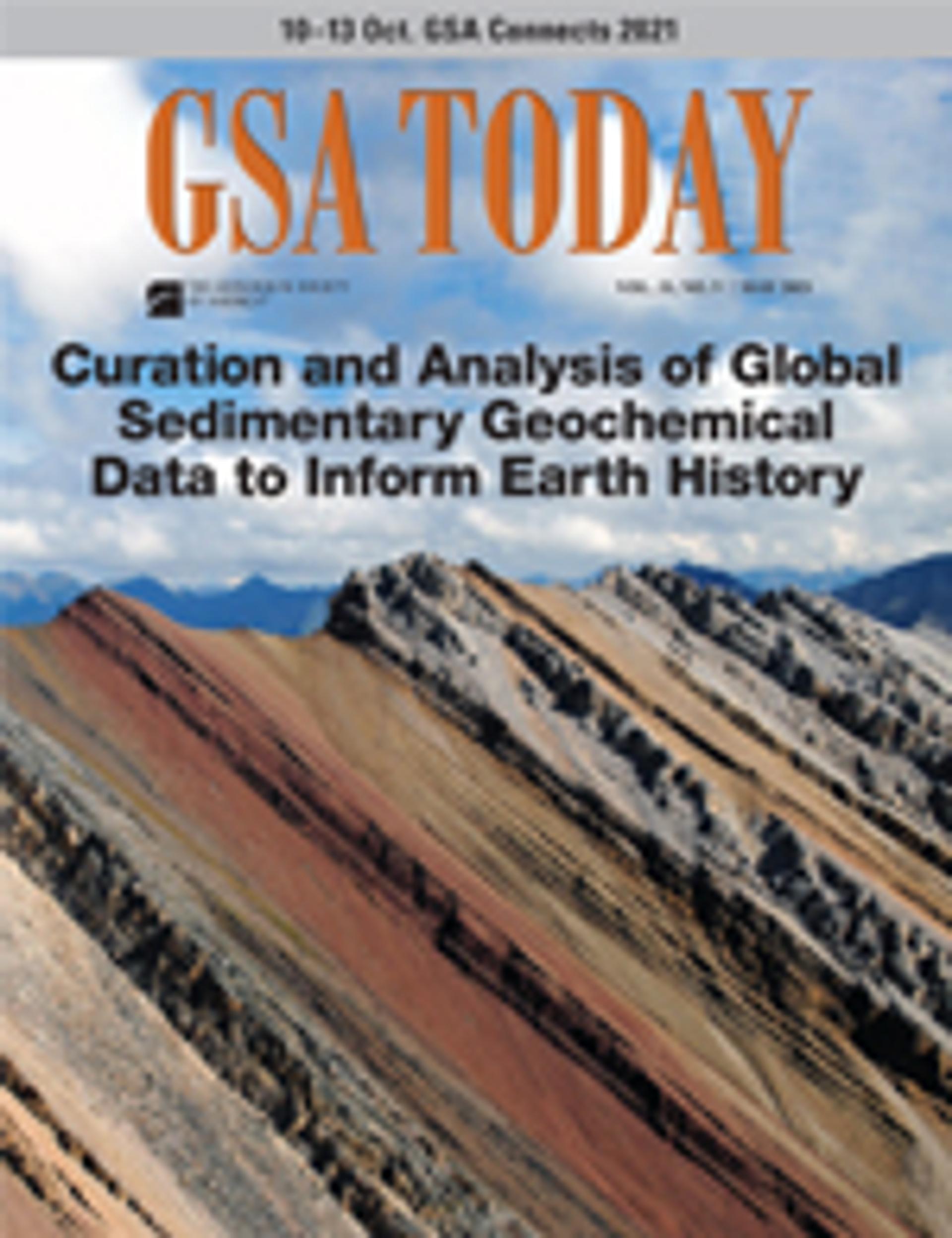 Cover image for GSA Today Issue: May 2021