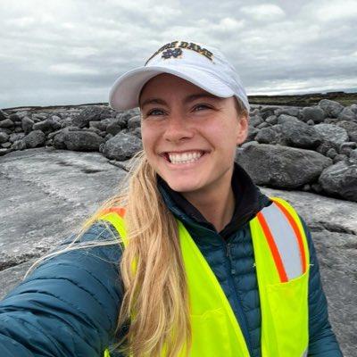 Field headshot / Dr. Hannah Spero in the field on Inishmaan, Ireland.