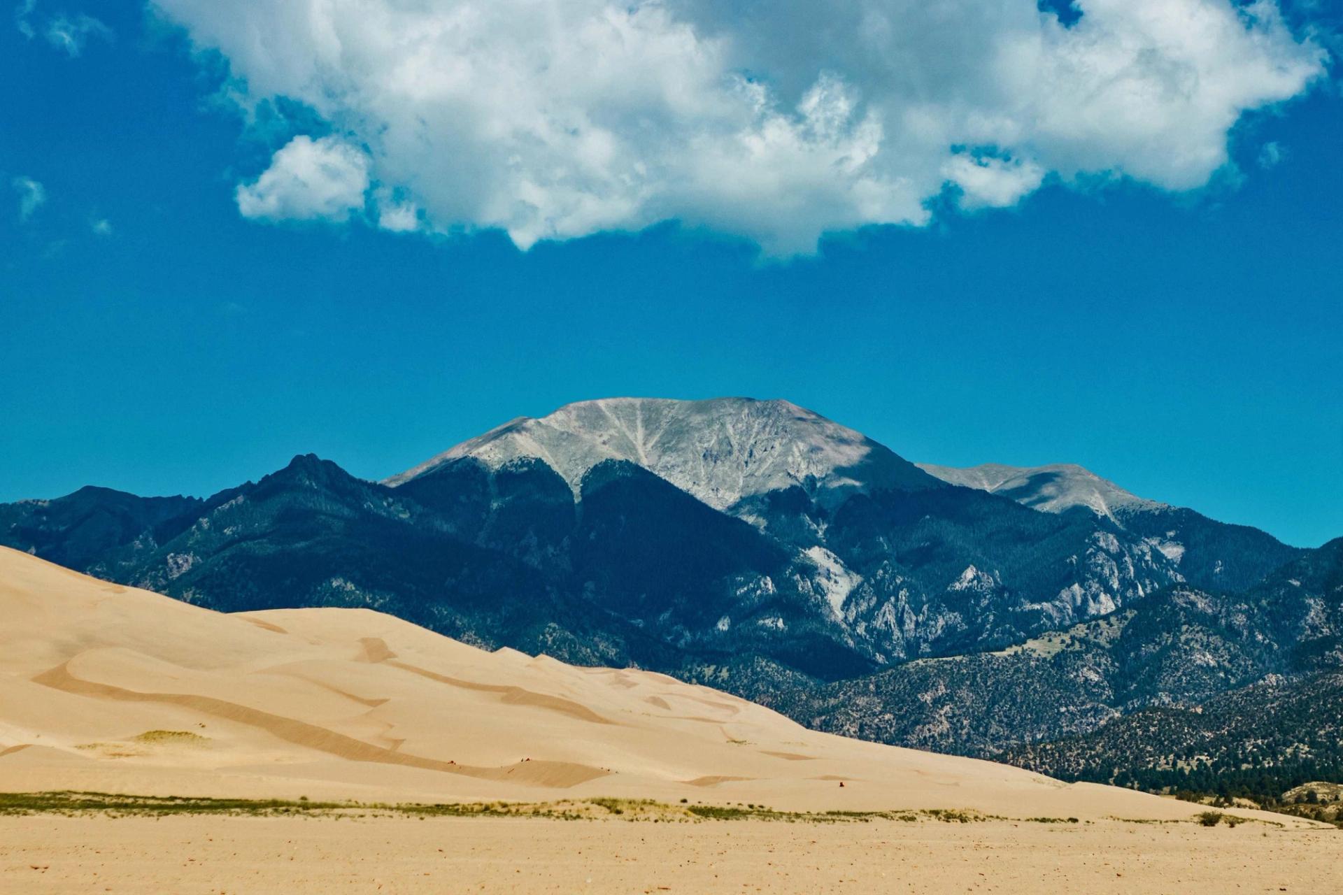 Scenic image of Sangre de Cristo Range