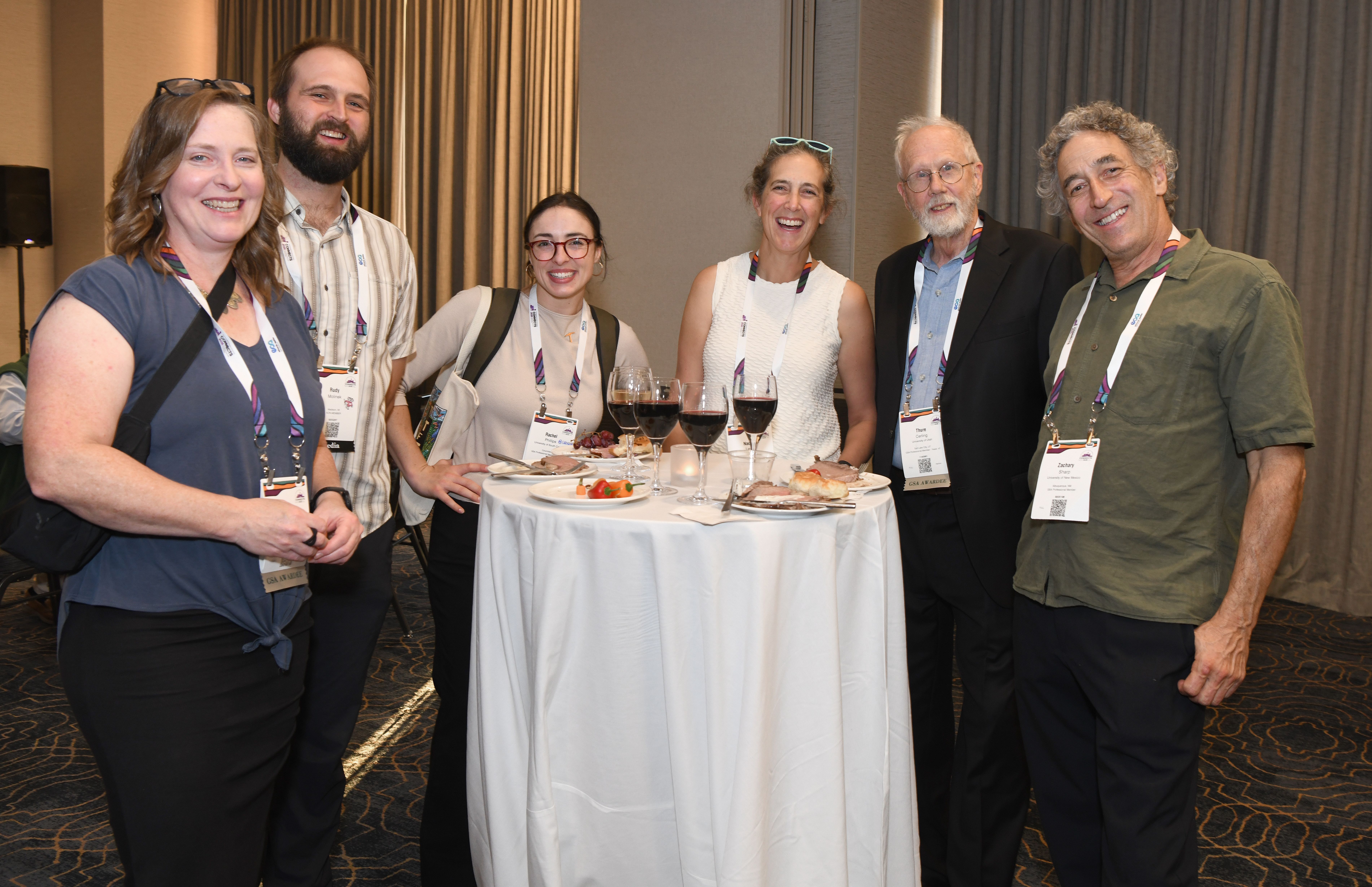 Group of Connects 2025 attendees gather at a non-technical event in San Antonio.