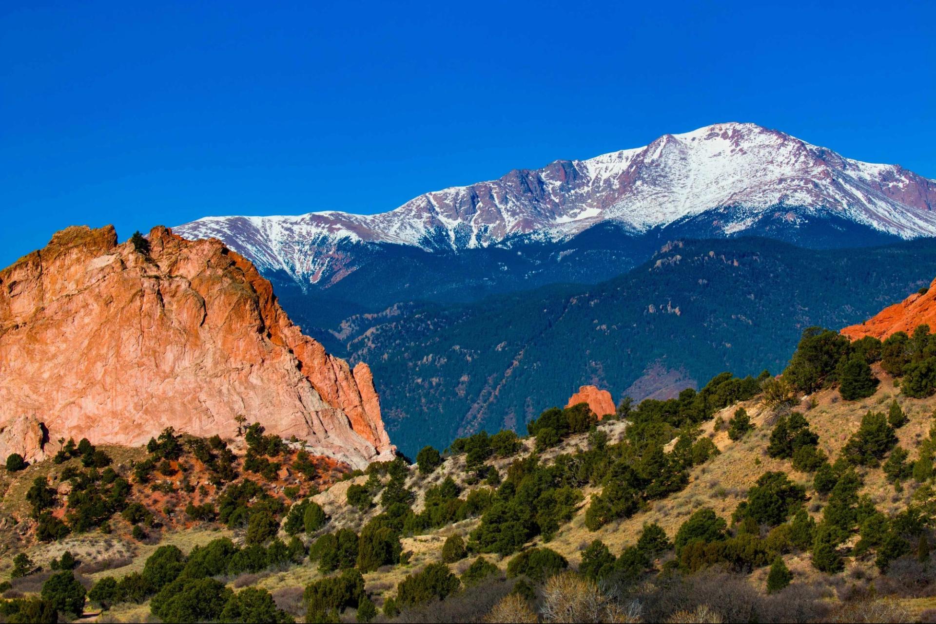 Scenic image of Pikes Peak