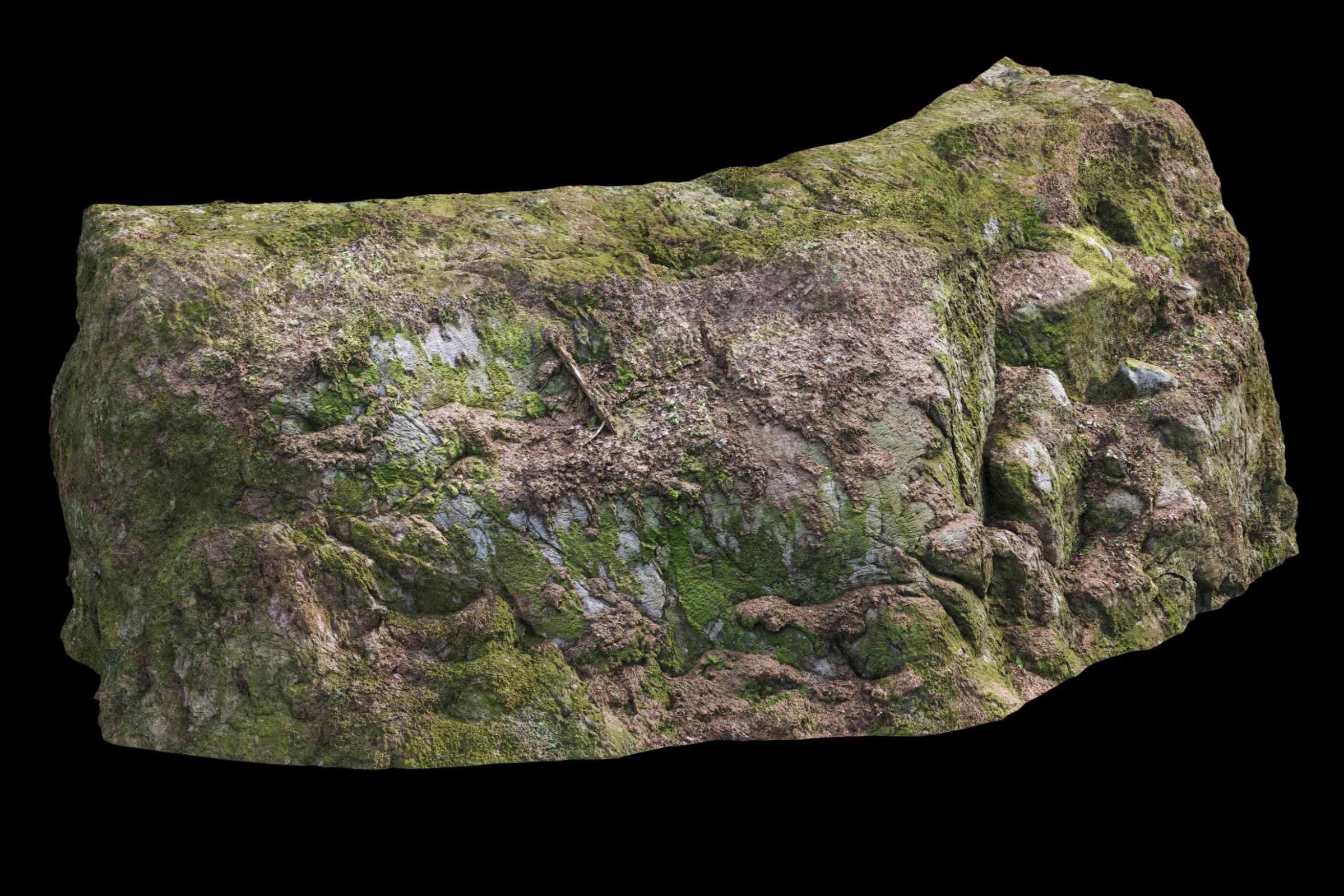 Digital outcrop model created through photogrametry