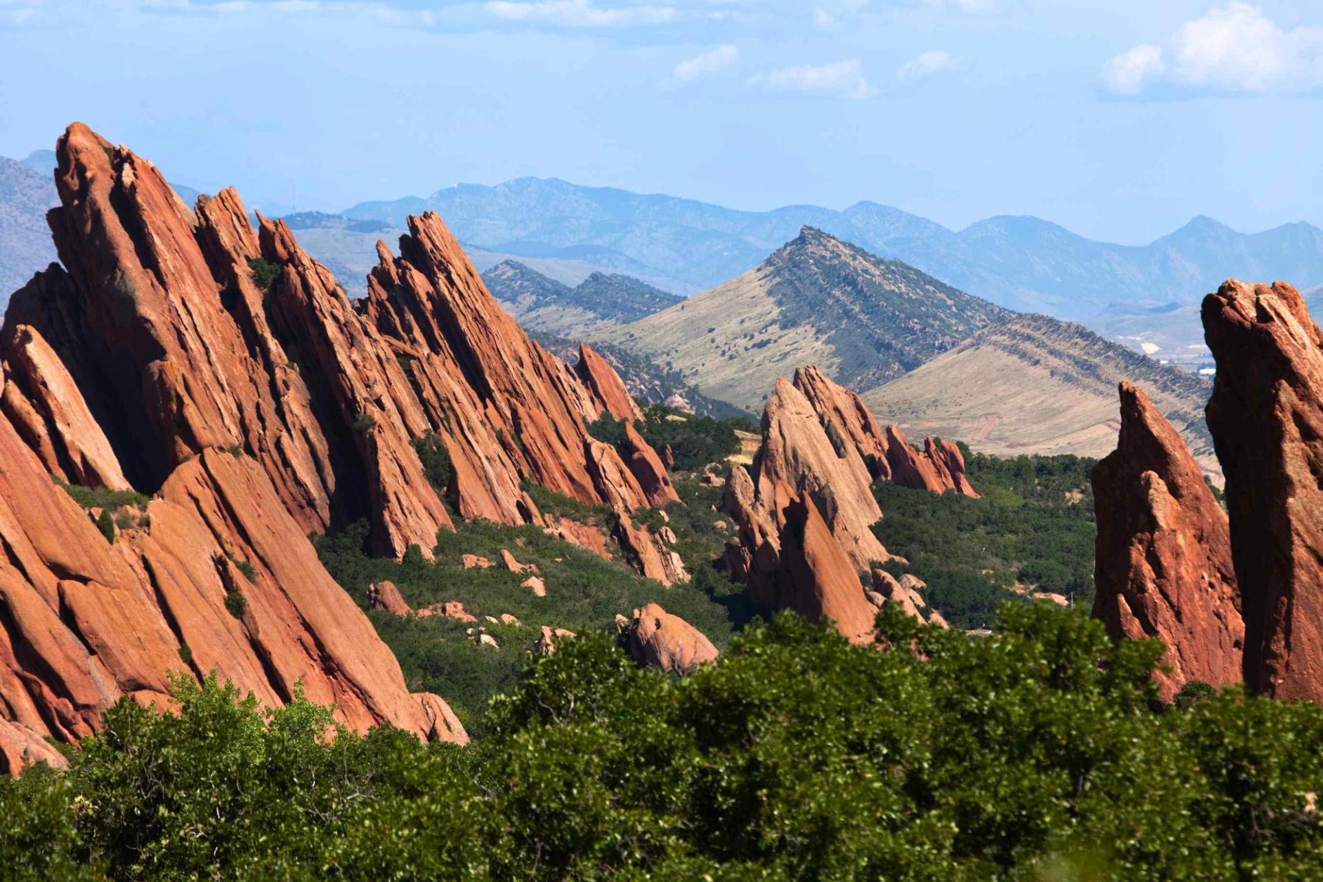 Image of red rocks near Denver, Colorado
