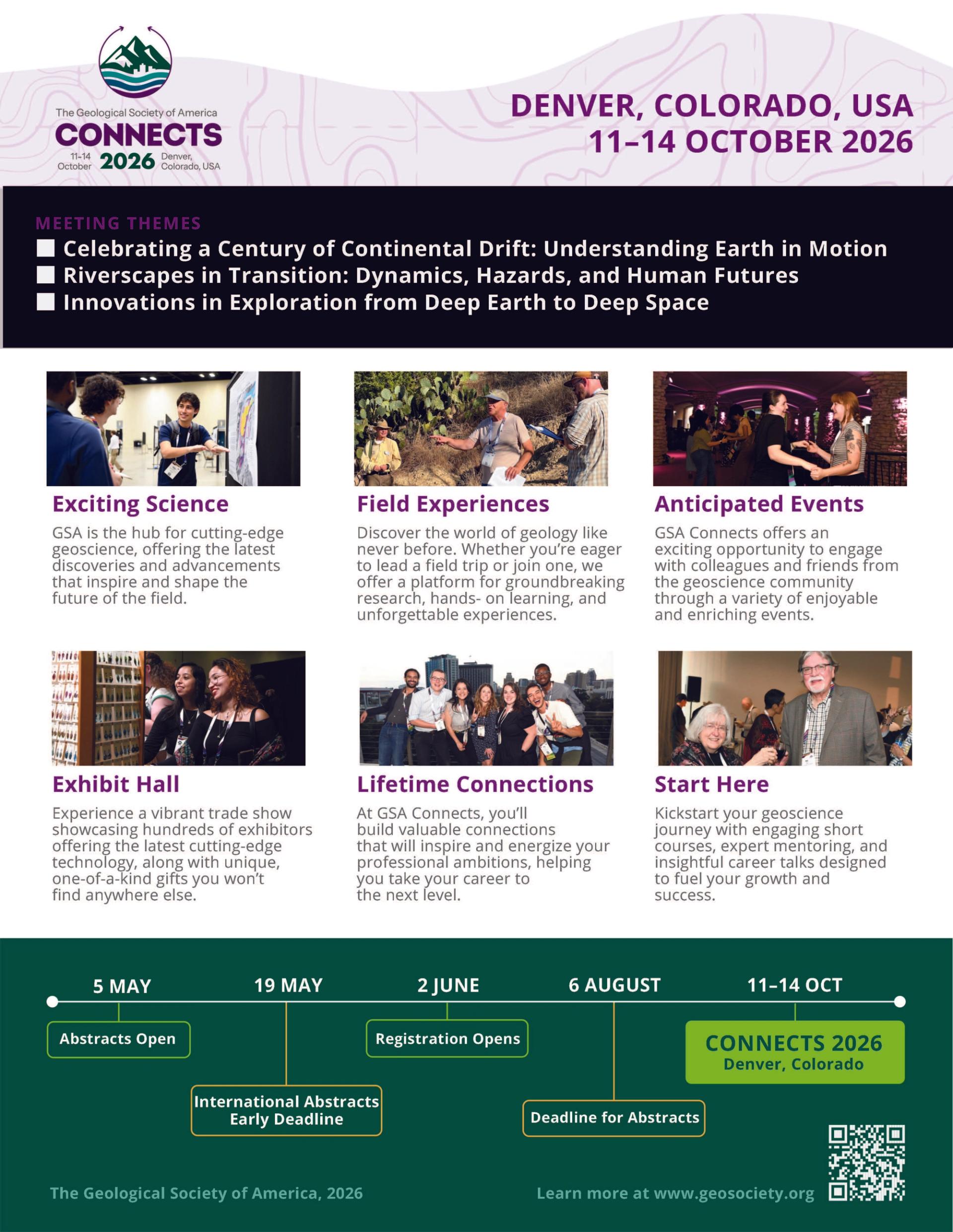 GSA Connects 2026 Timeline Flyer