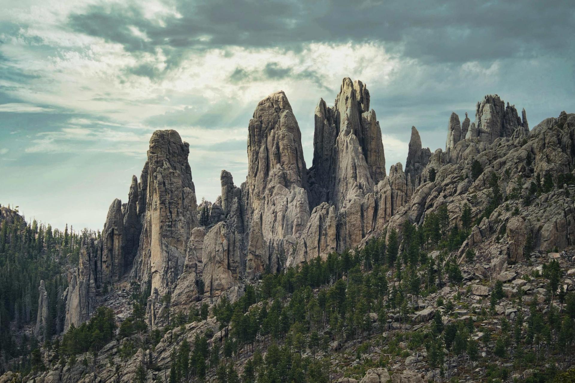 Scenic image Black hills and badlands of South Dakota