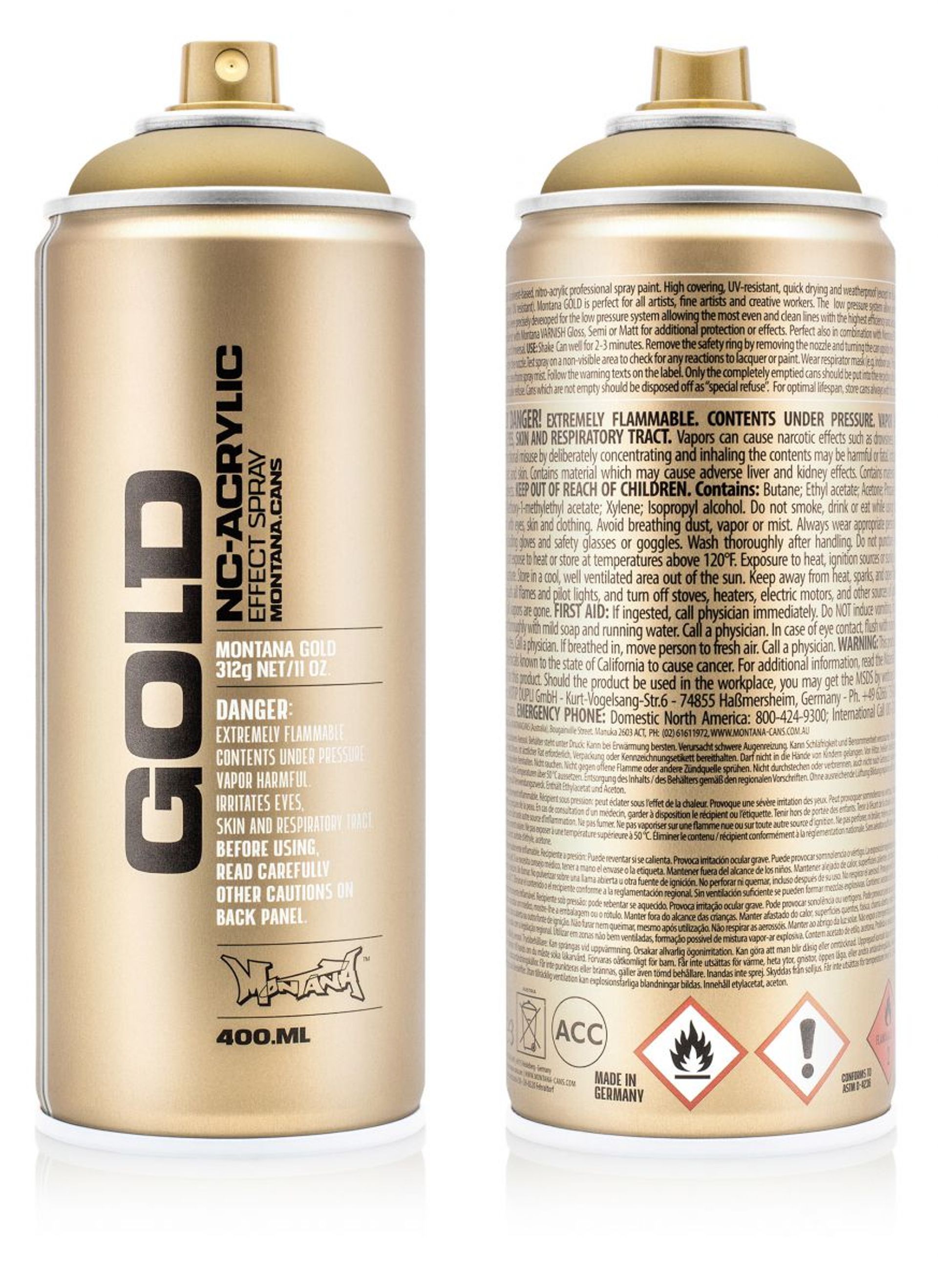 Montana Spray Paint - Gold