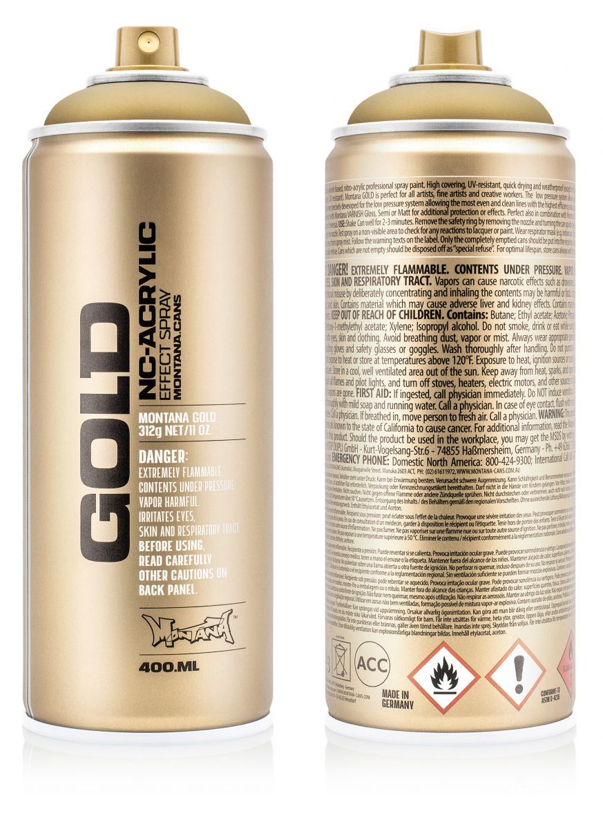 Montana Spray Paint - Gold