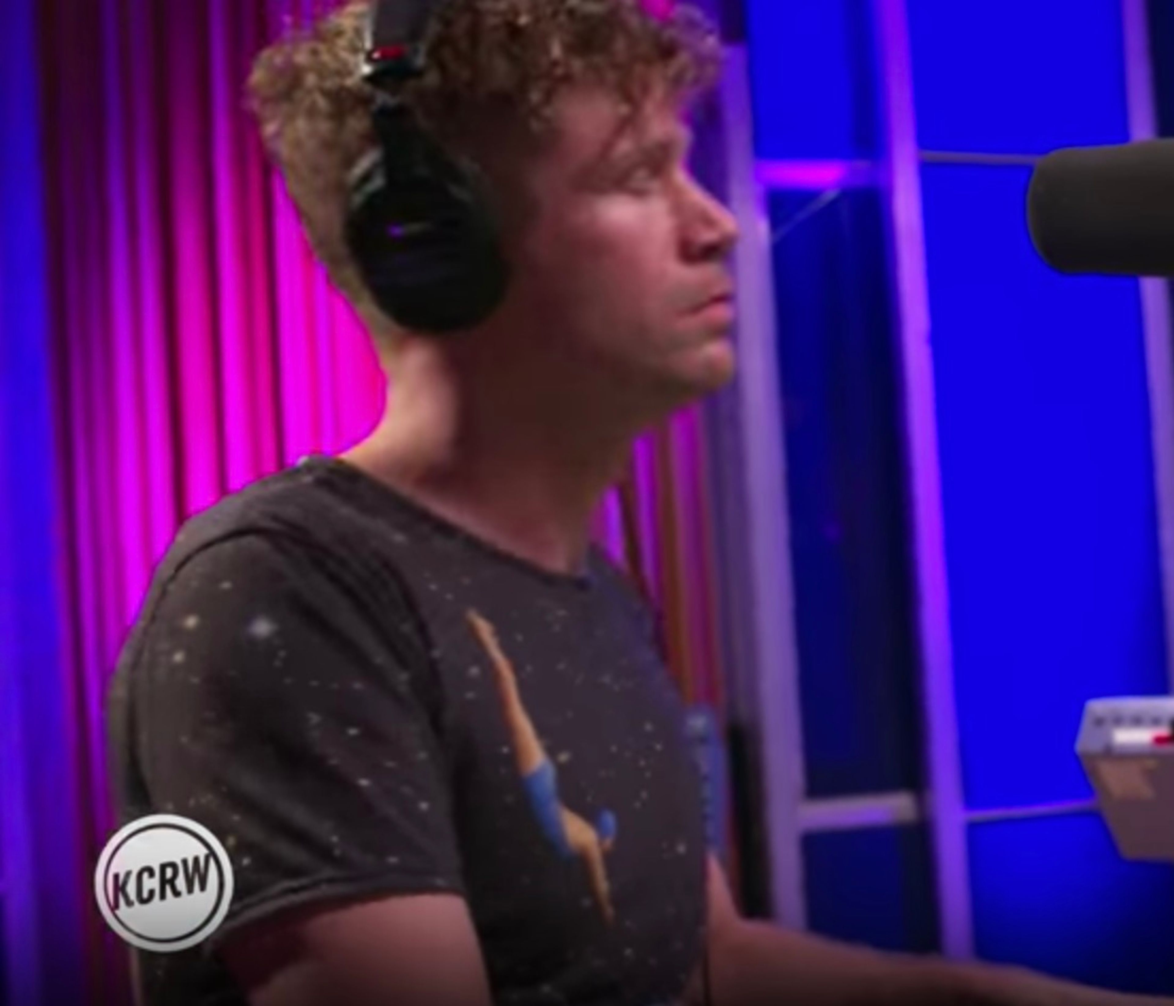 Moon Boots performing Keep The Faith (feat. Nic Hanson)