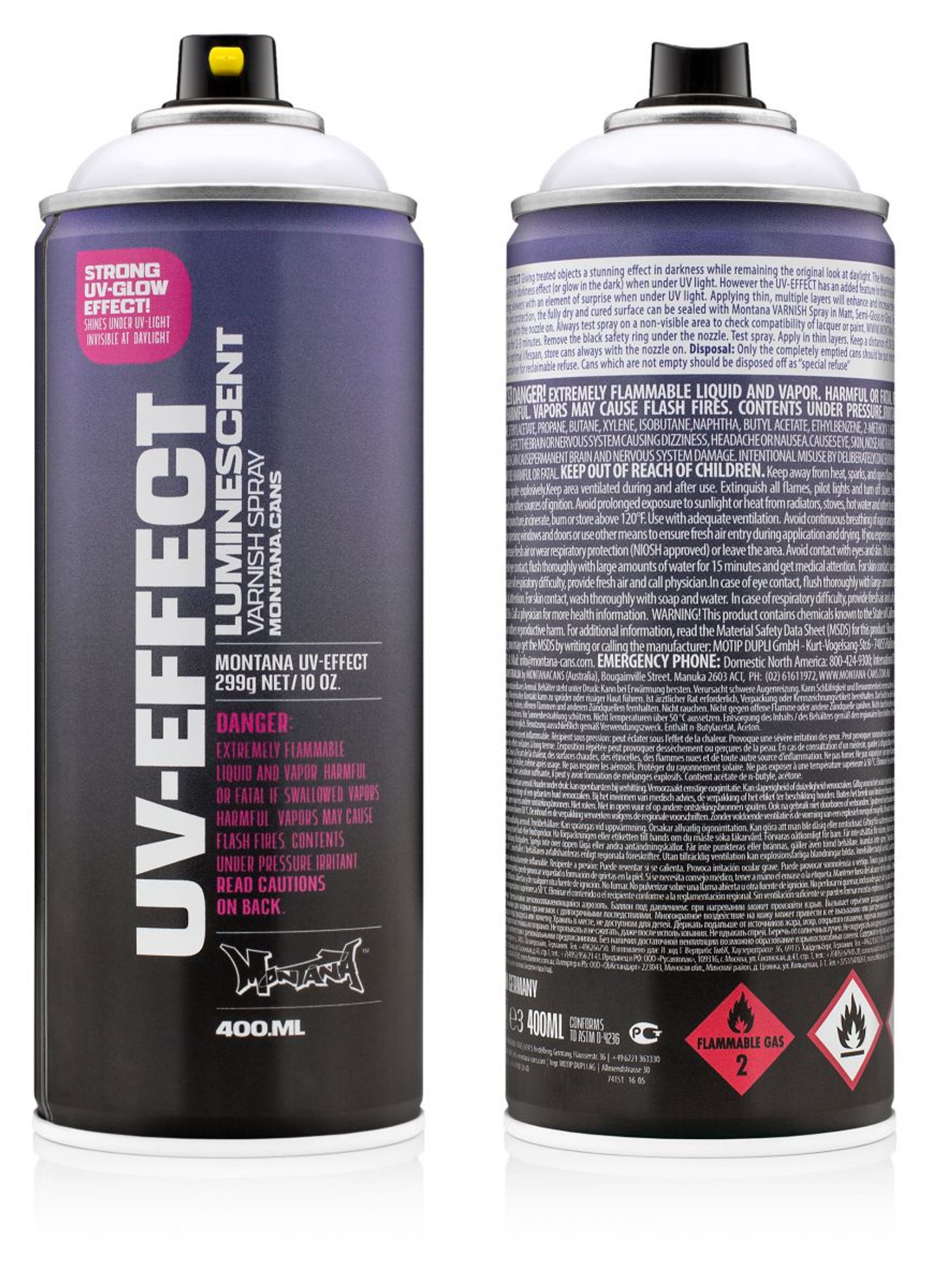 Montana Spray Paint - UV Effect