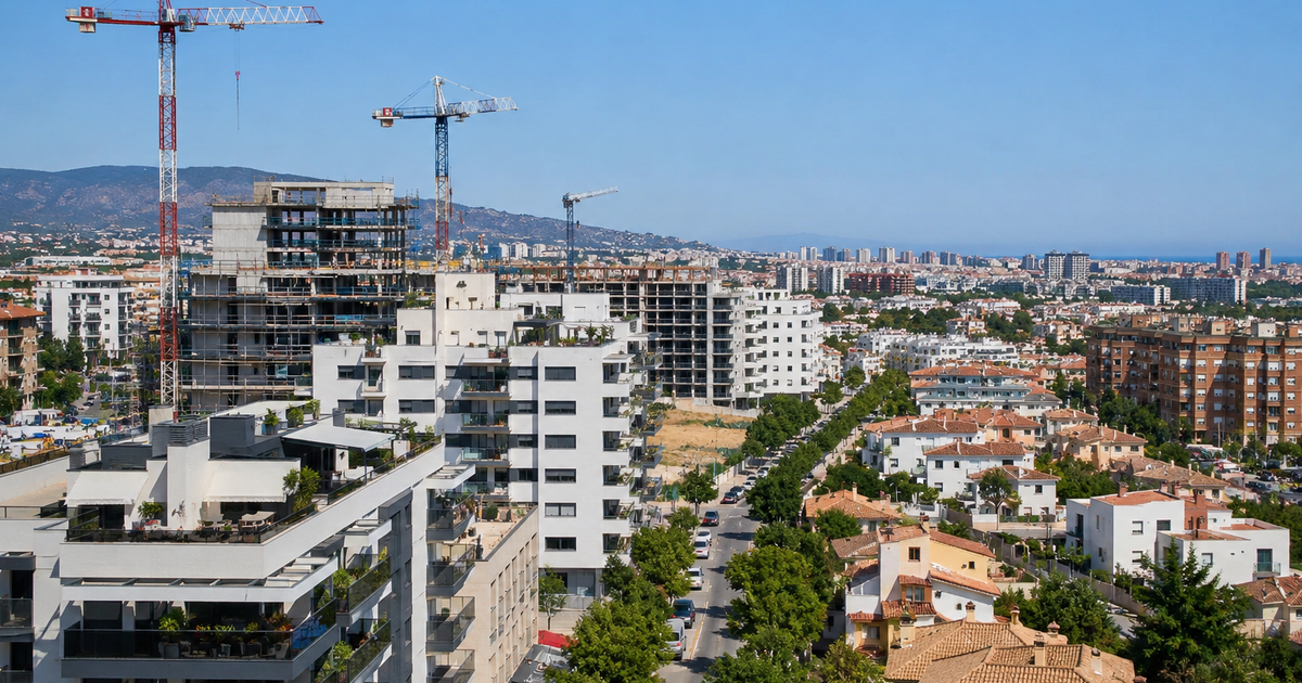 El mercado inmobiliario español sigue subiendo. Las áreas metropolitanas lideran el crecimiento.
