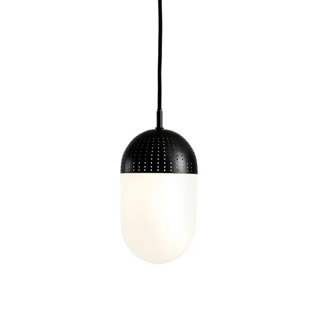 Woud Dot Pendant Large Black