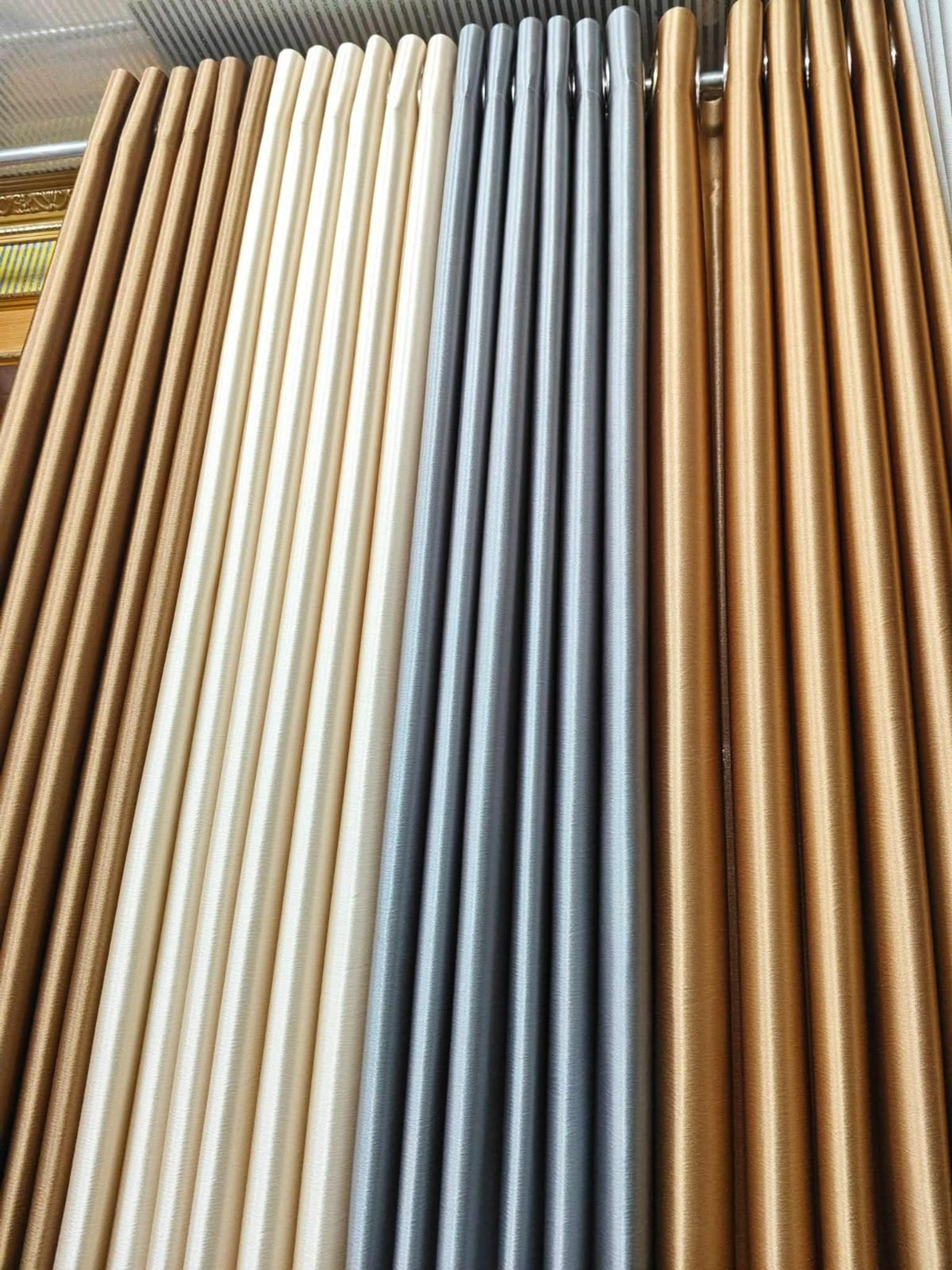 China Imported Shatin Fabric Window Curtain – Custom Length Available