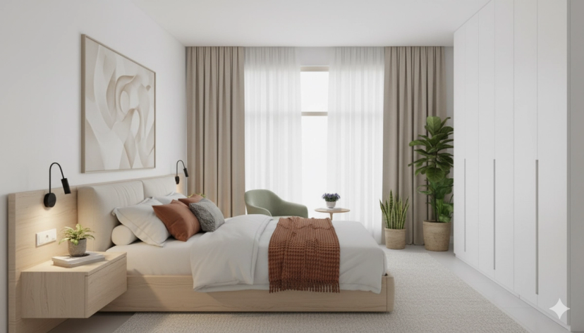 Serene Minimalist Bedroom