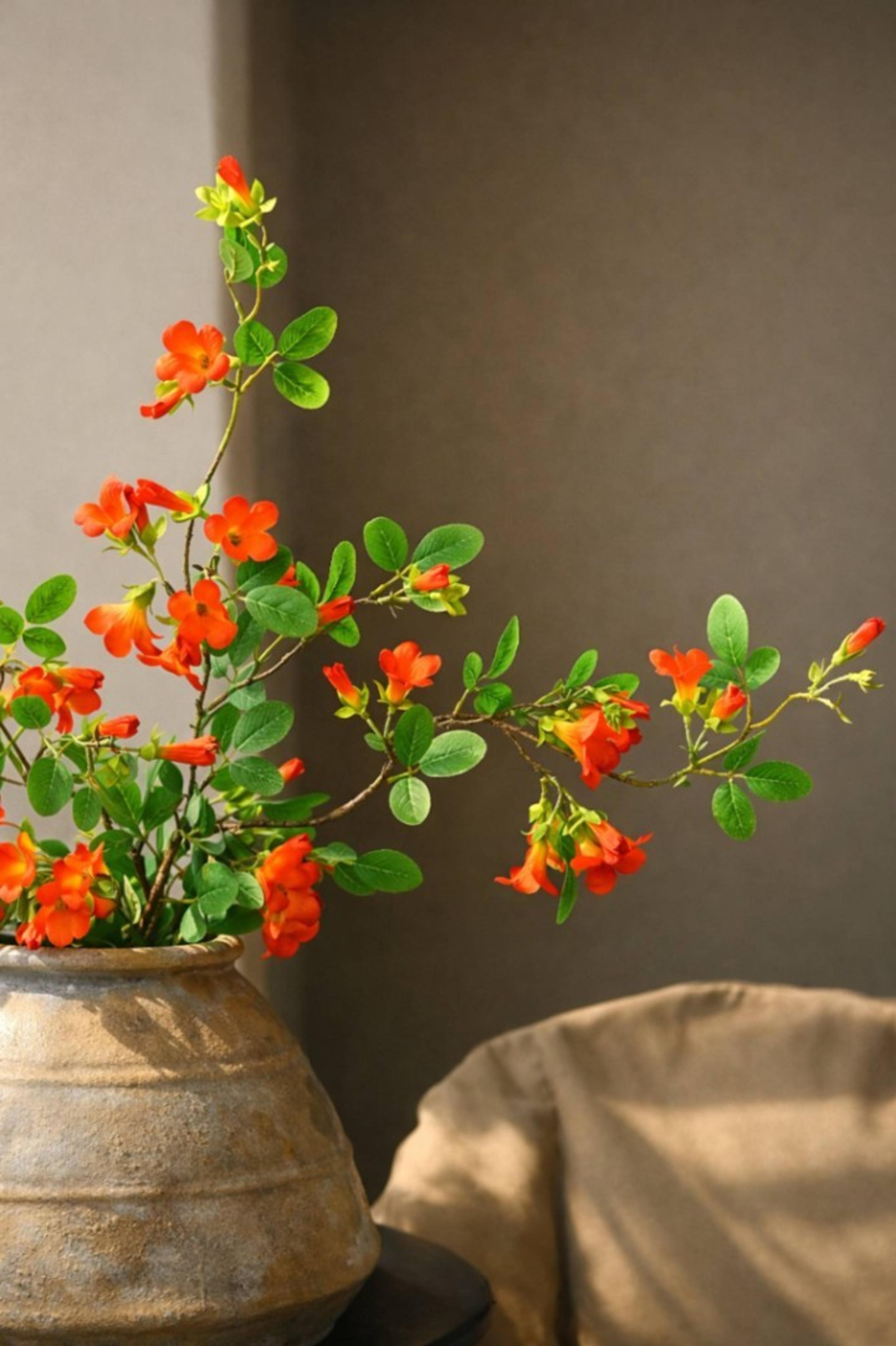 Artificial Morning Glory  Pink color Flower | per stick