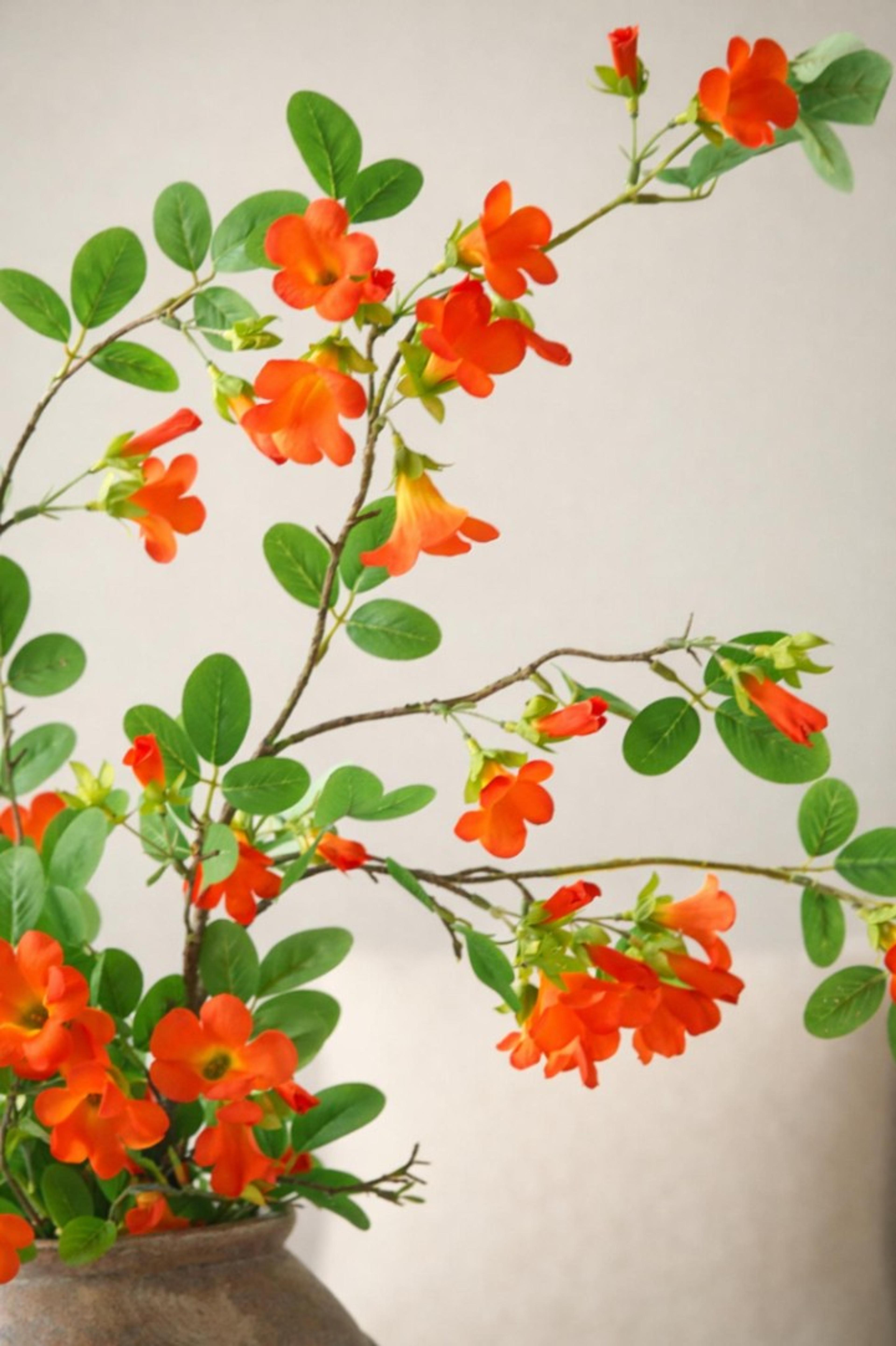 Artificial Morning Glory  Pink color Flower | per stick