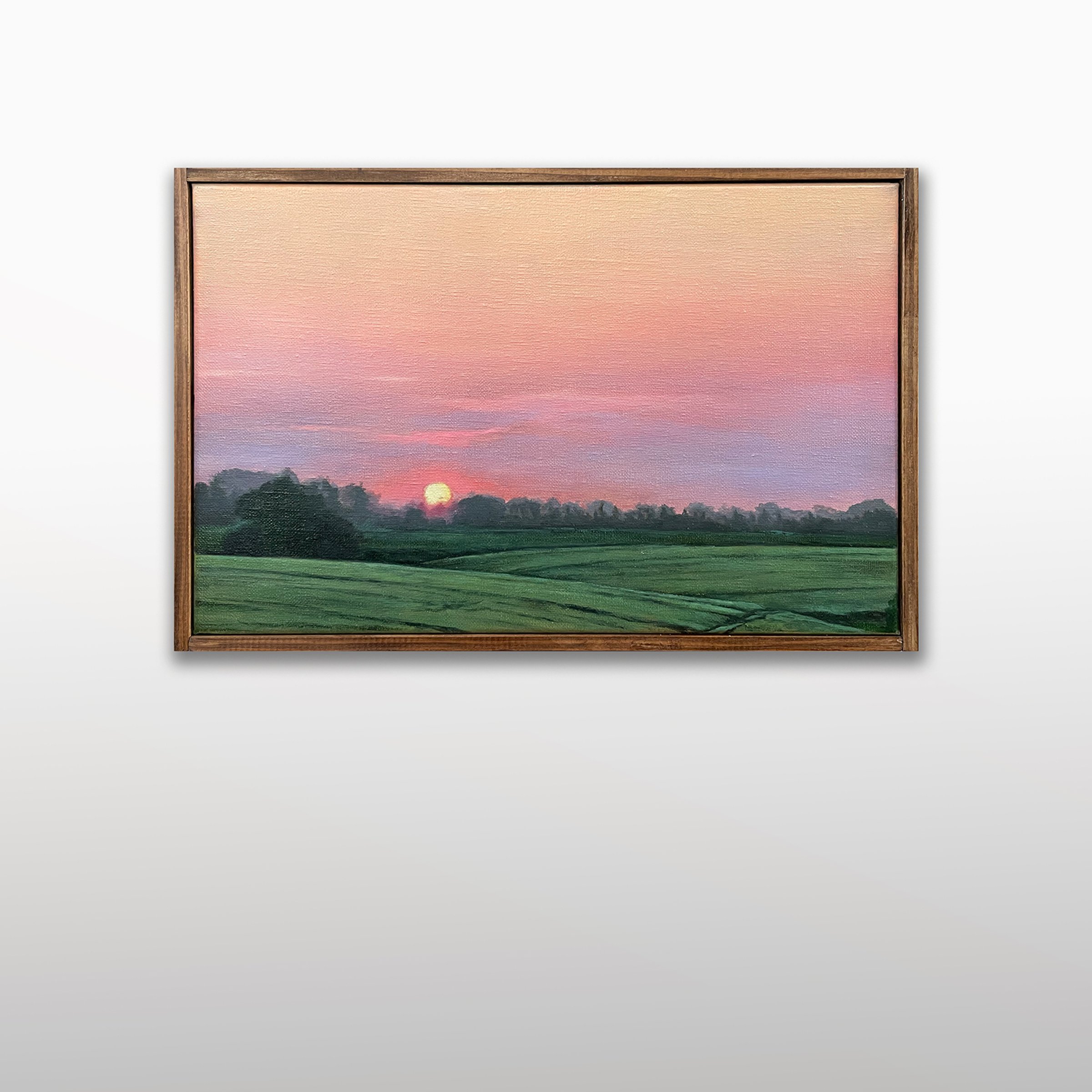 Étude de coucher de soleil, 2024