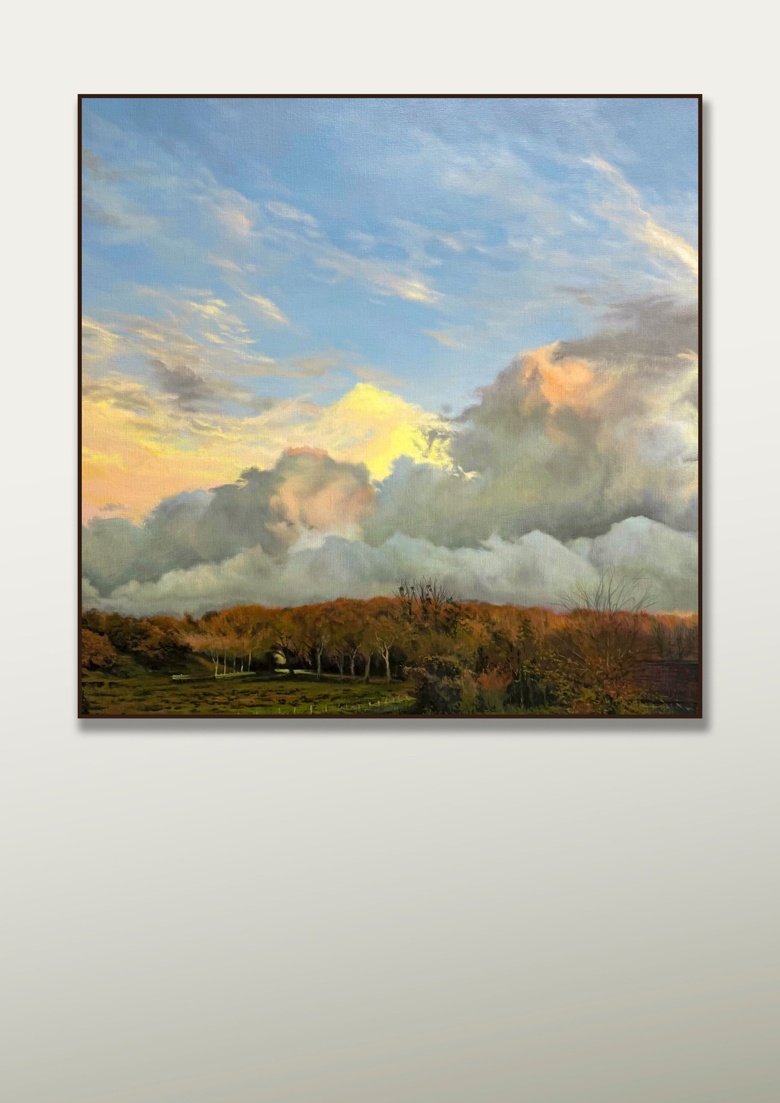 Ciel d'automne à Thiedeville — vue 2