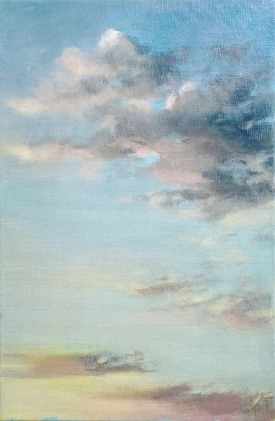 Étude de ciel du soir #1