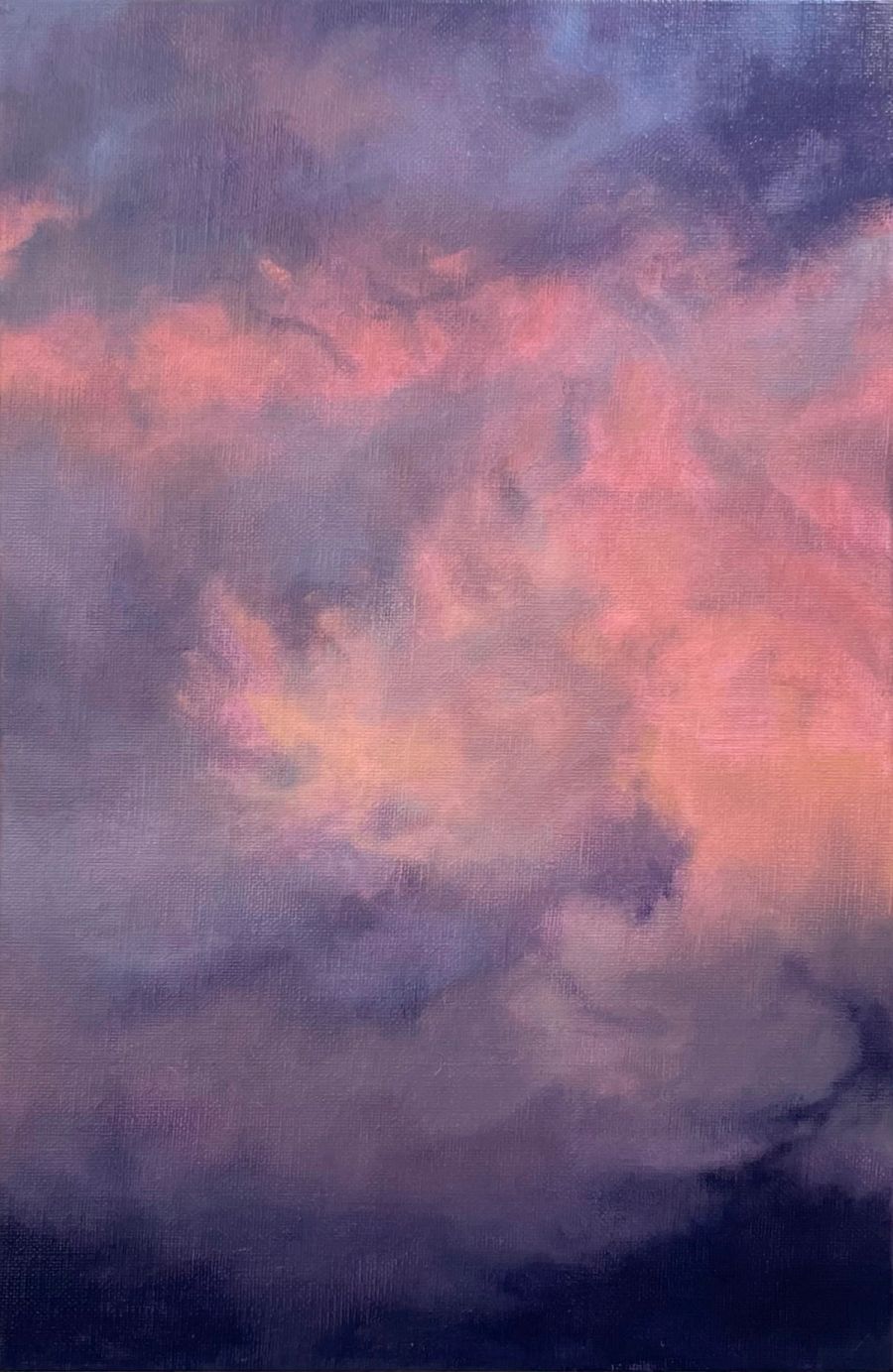 Étude de ciel du soir #3
