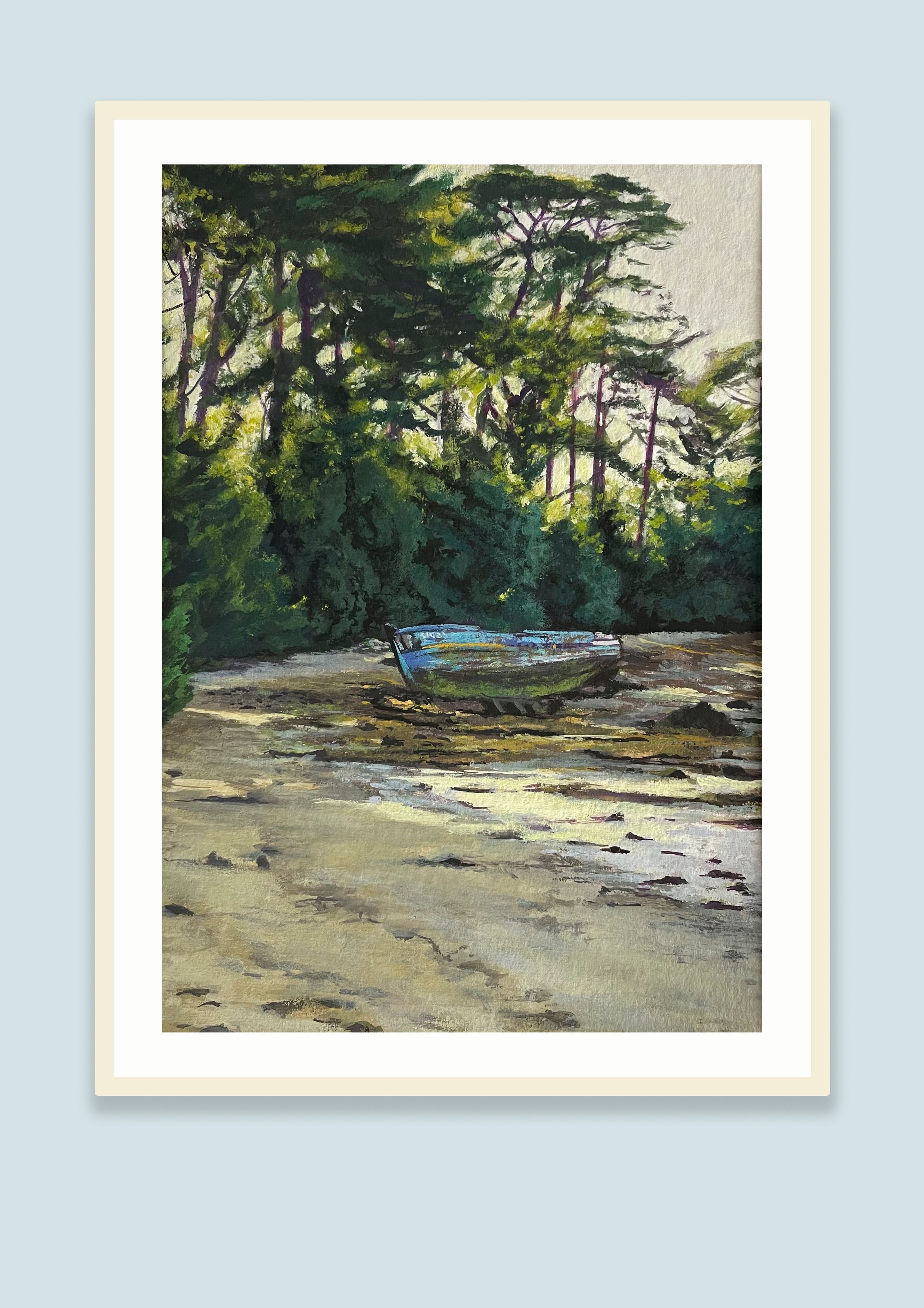 Le cimetière de bateaux (île de Berder) — vue 2