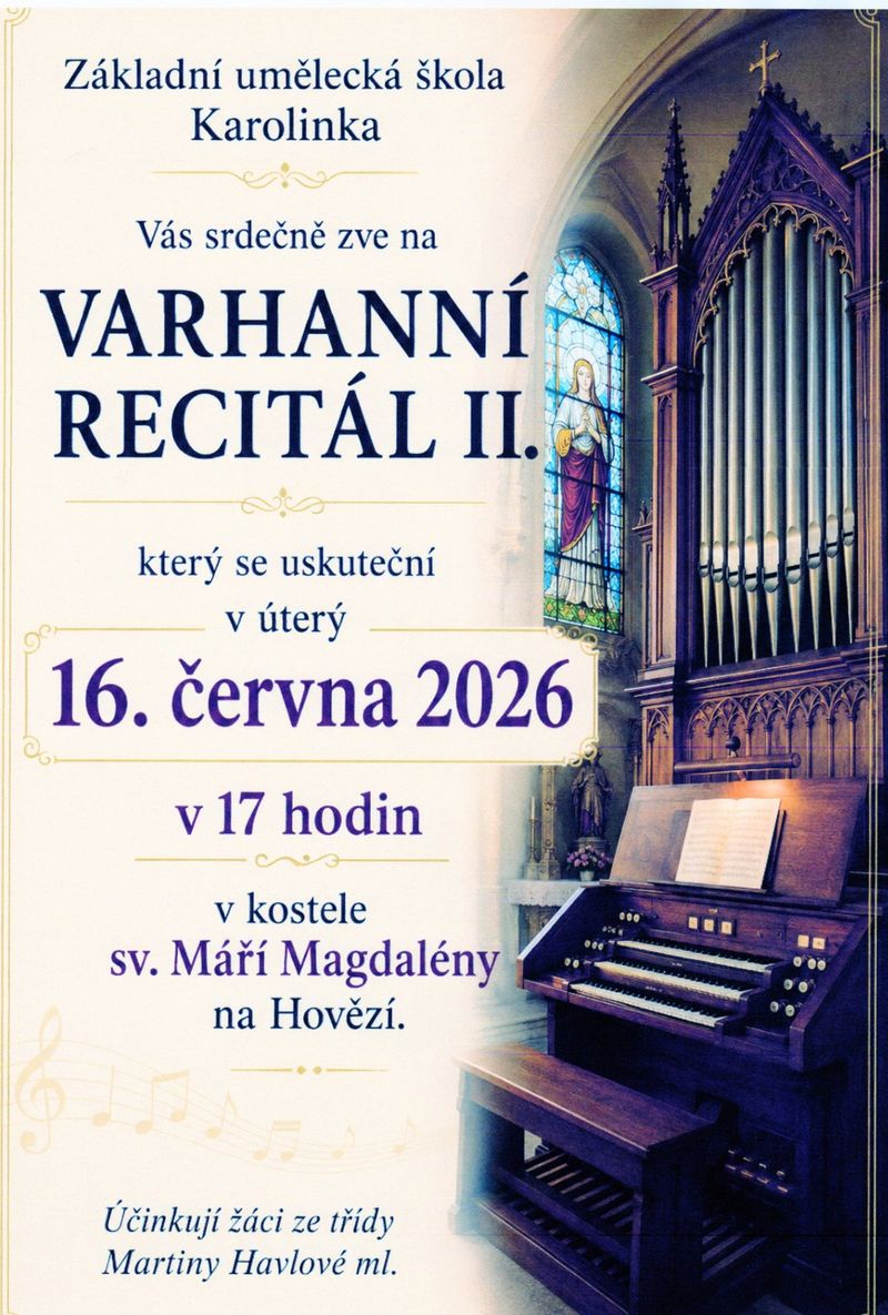 Varhanní recitál II.