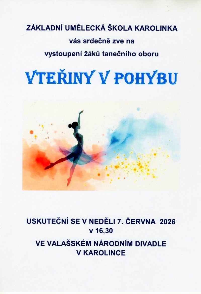 VTEŘINY V POHYBU