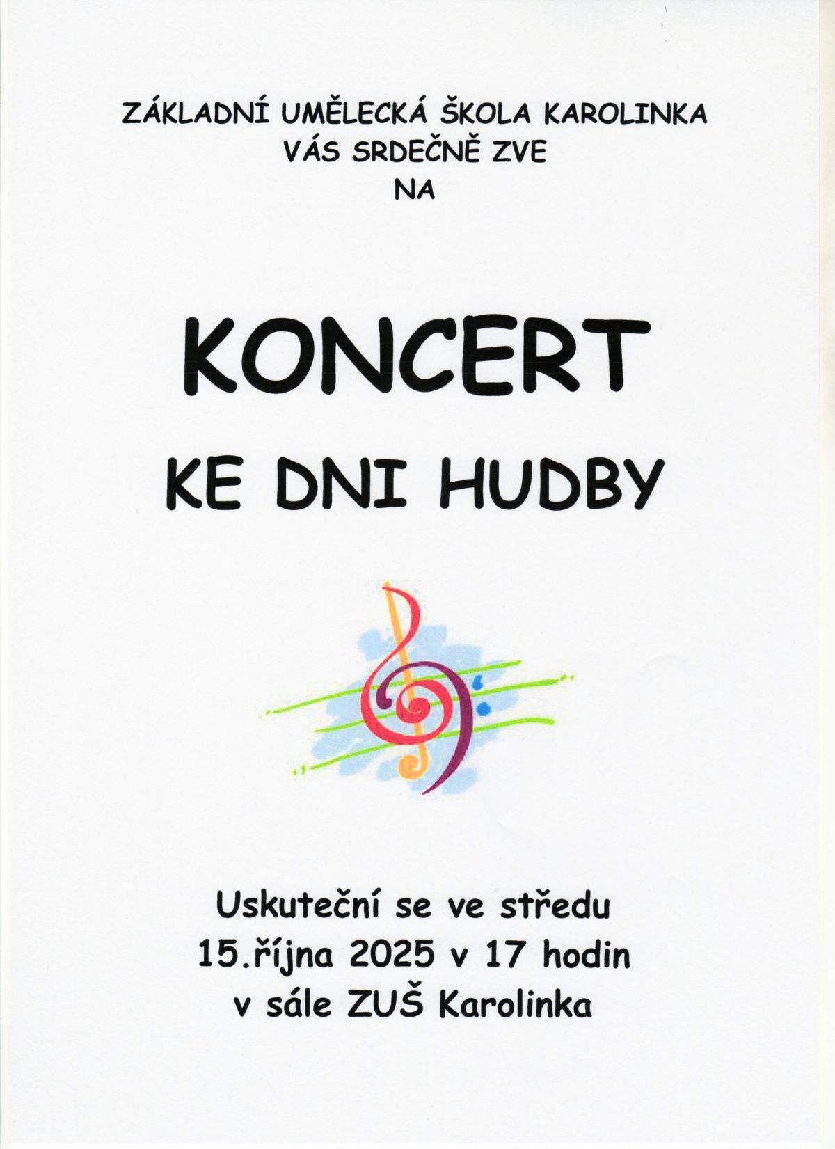 KONCERT KE DNI HUDBY