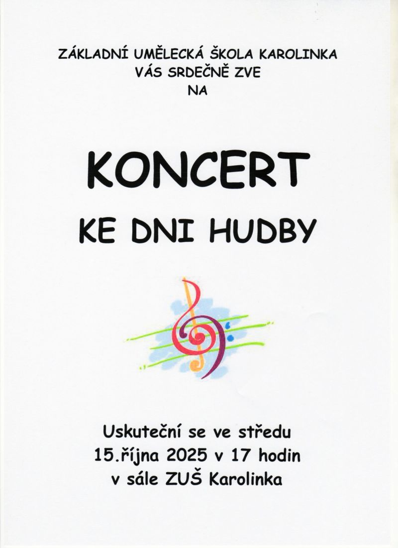 KONCERT KE DNI HUDBY