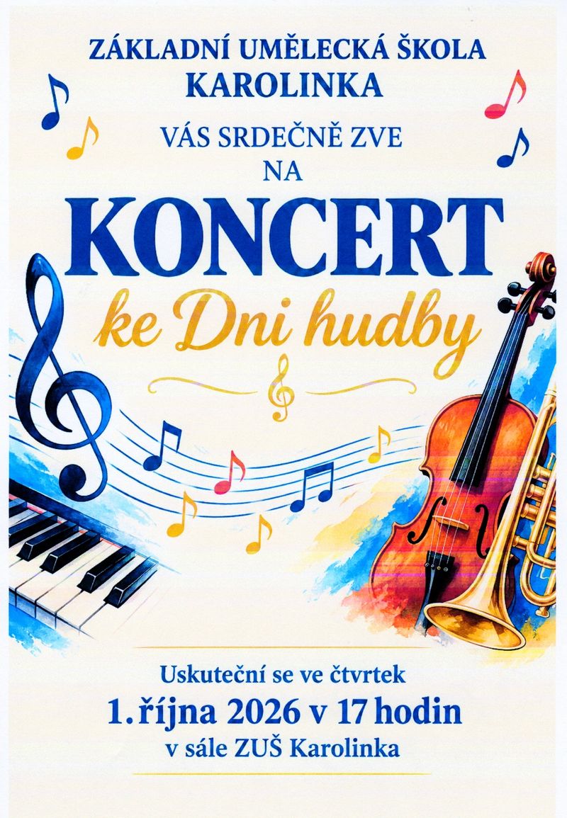 Koncert ke Dni hudby