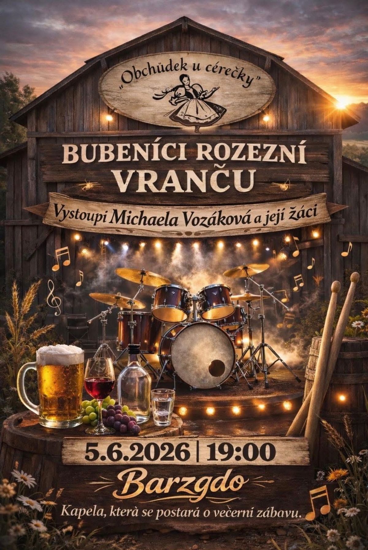 Bubeníci rozezní Vranču