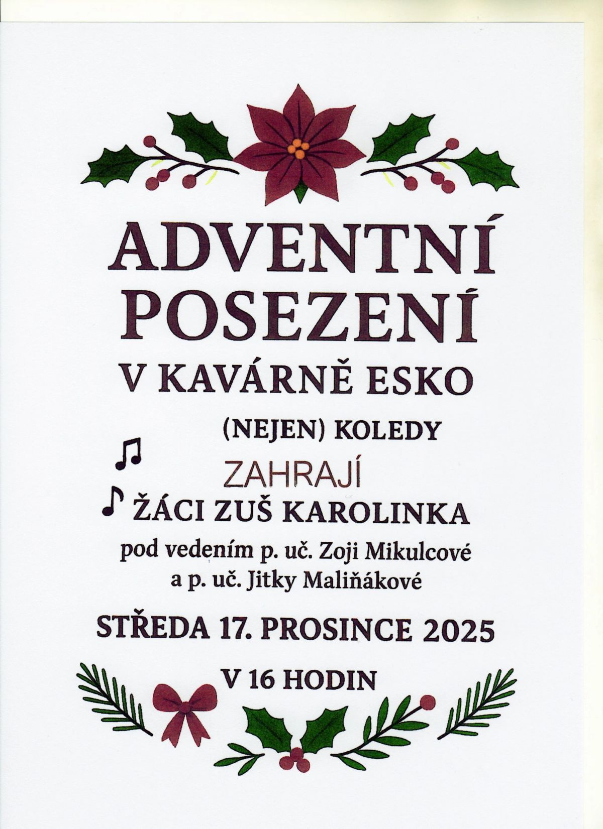 Adventní posezení