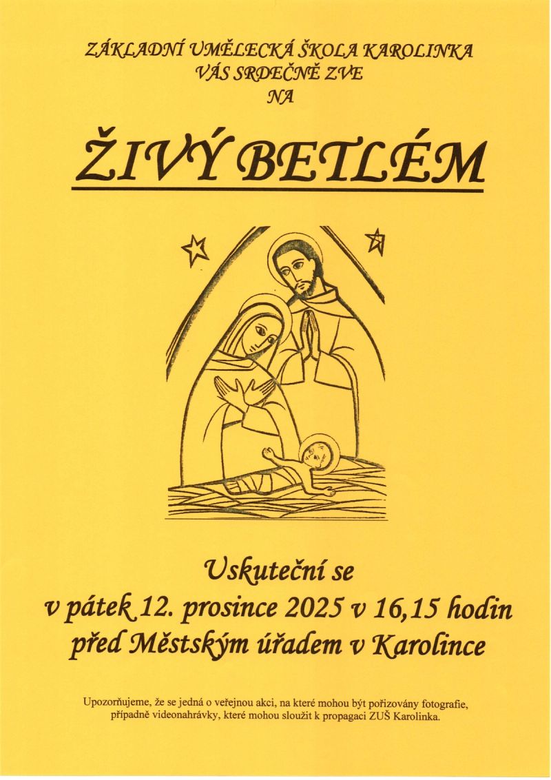 ŽIVÝ BETLÉM