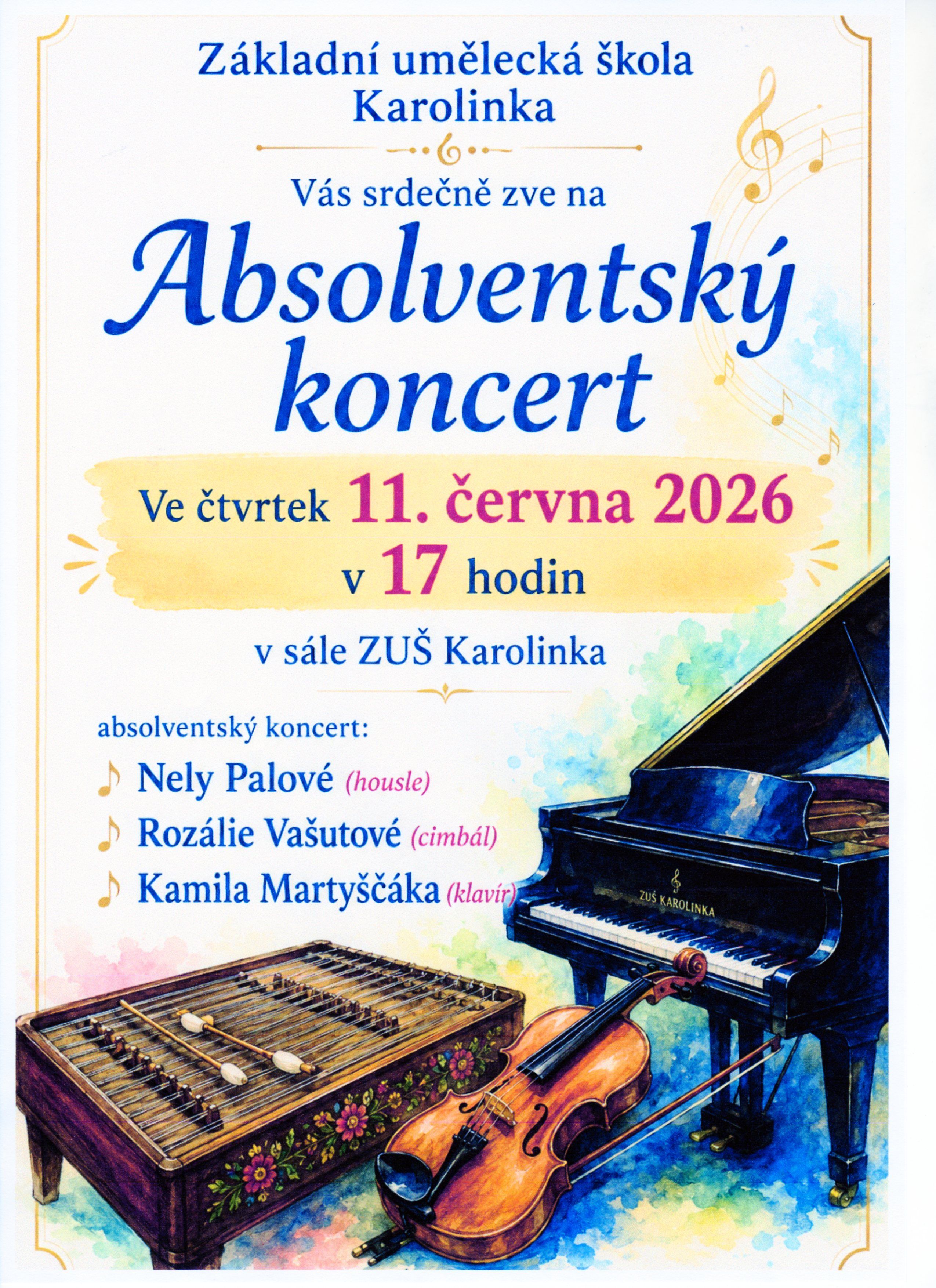 Absolventský koncert