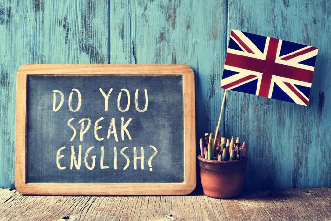 english chalkboard