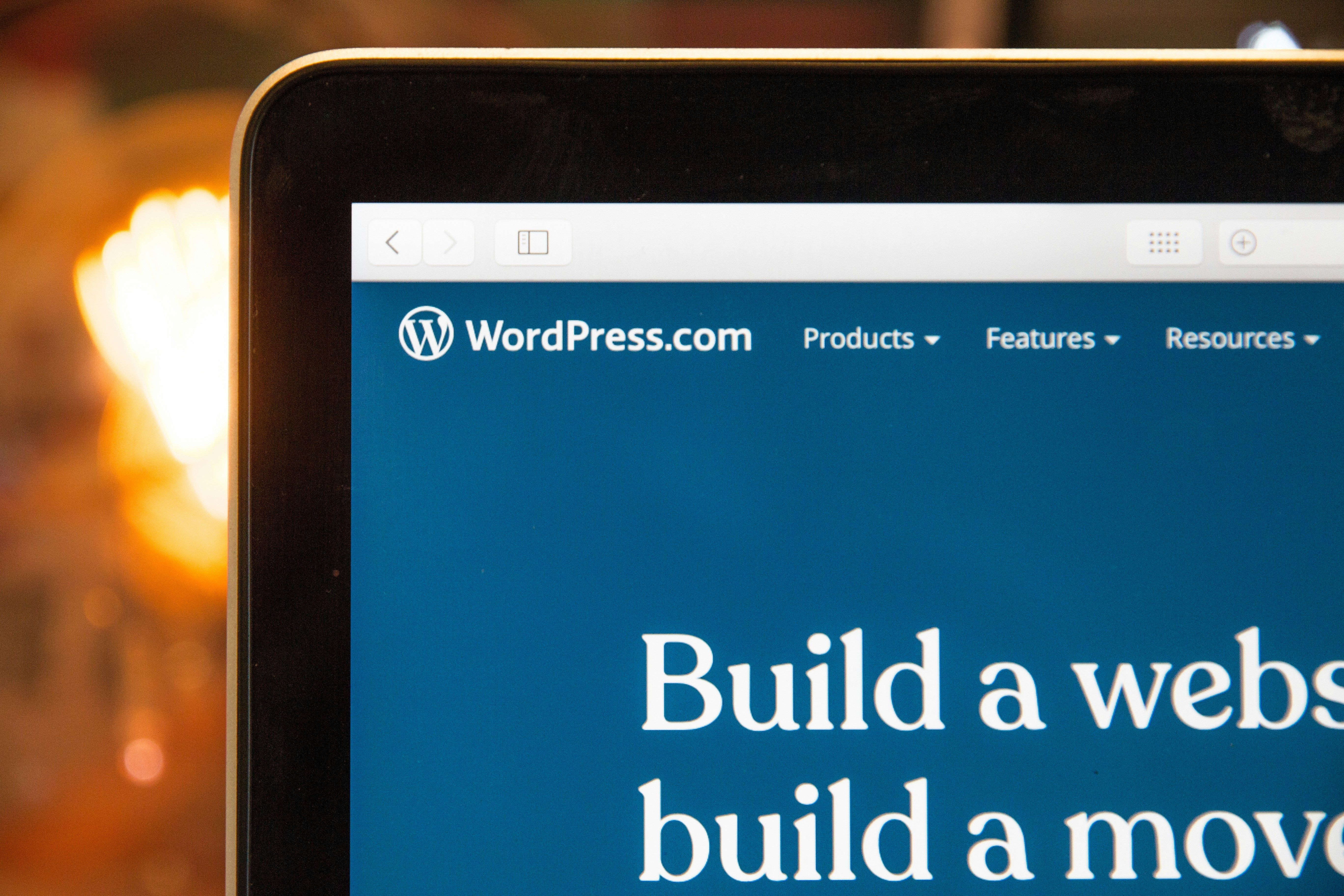Interface Wordpress
