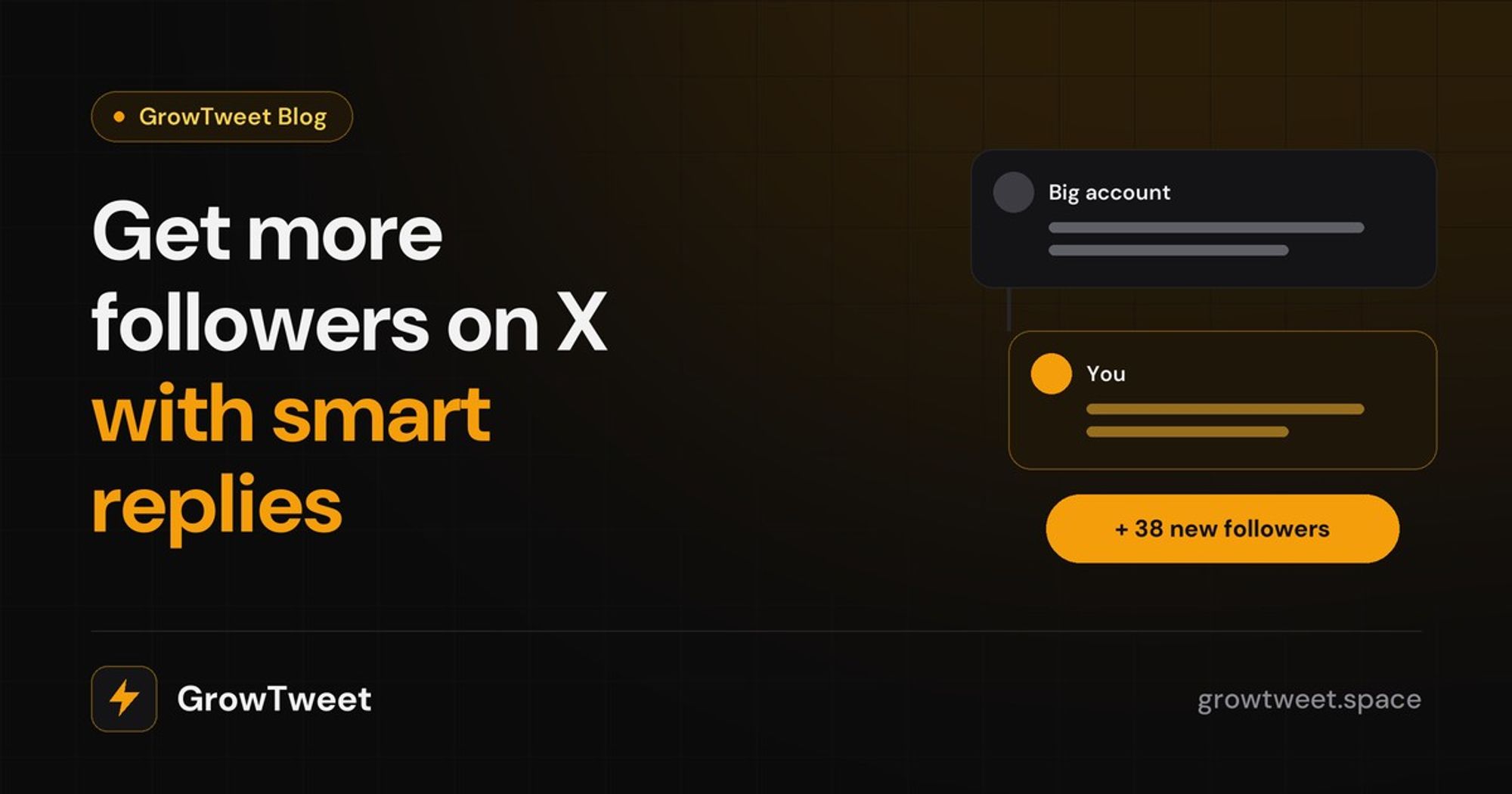 How to get more followers on X with replies