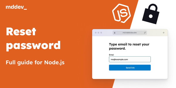 Reset password in Node.js