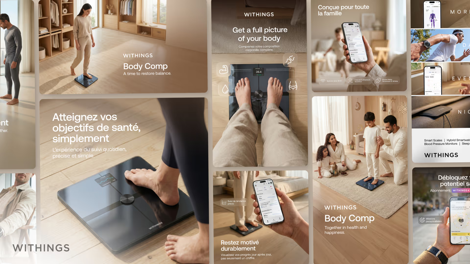 Withings: producing premium AI visuals on never-before-seen products, for several global markets