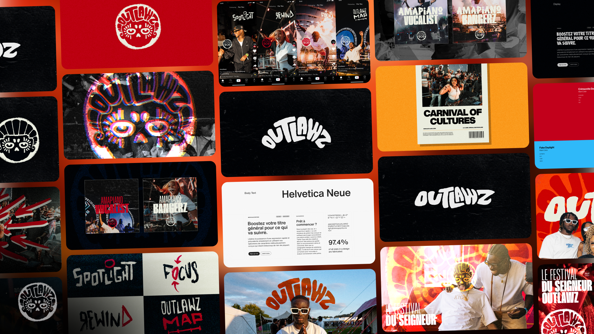 Outlawz : construire de zéro l'identité visuelle du média Amapiano qui cartonne en Europe