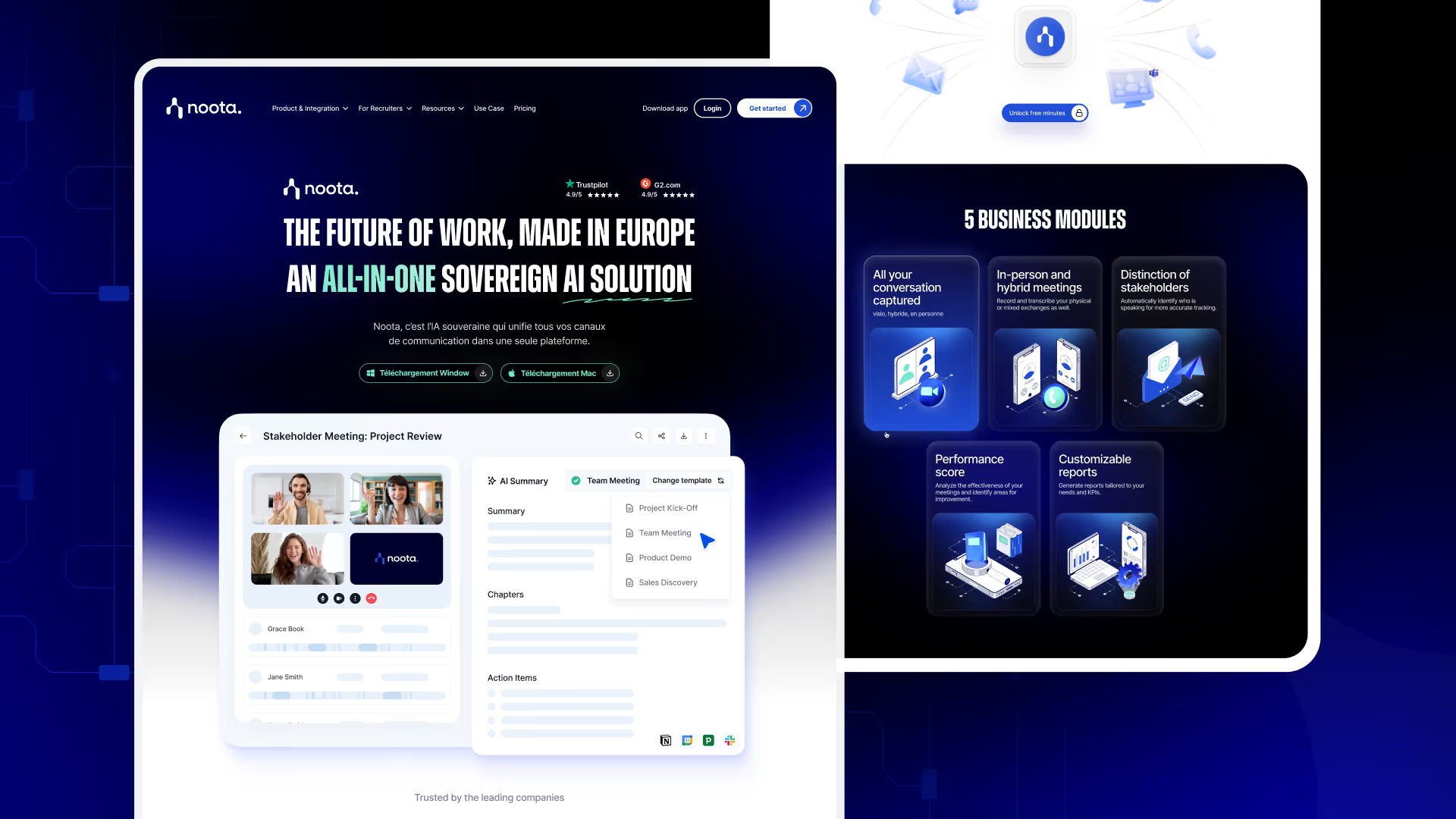 Noota : exploiter toute la formule Design Elite pour conquérir deux marchés en simultané