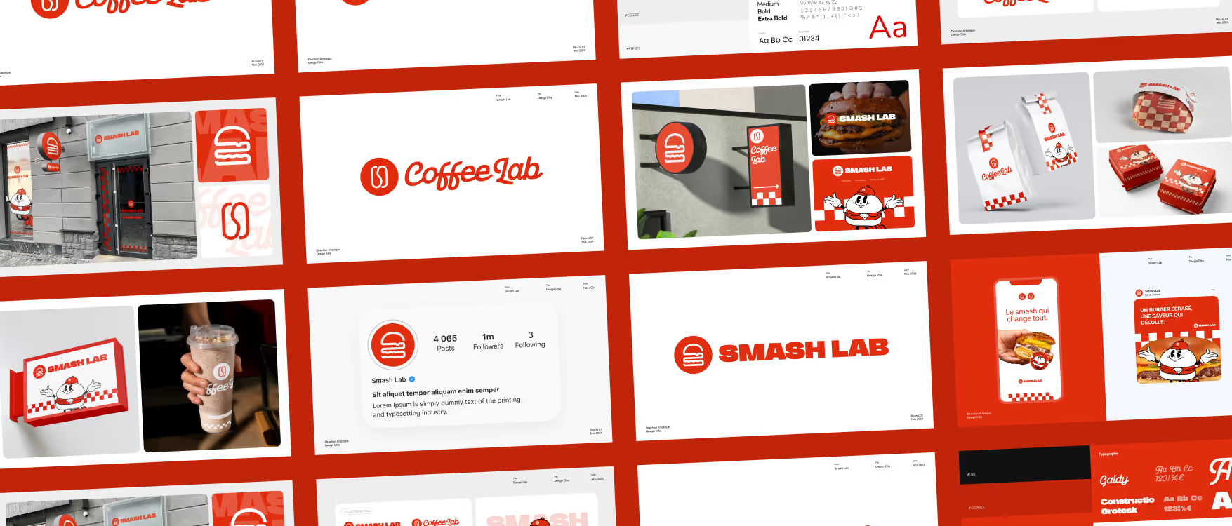 Smash Lab : Deux marques food, une identité forte en moins d’un mois