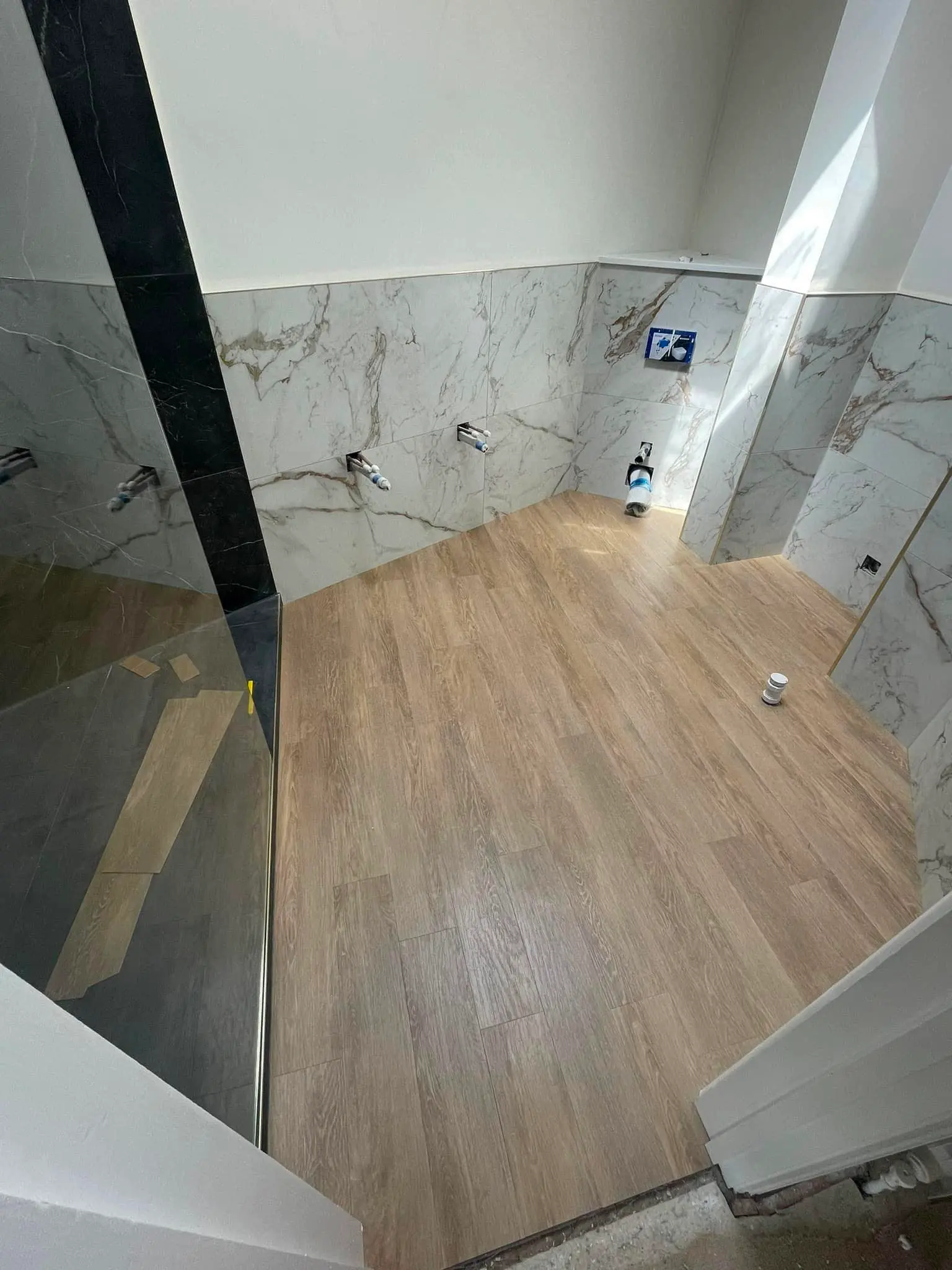 New Bathroom Floor by Watson Flooring