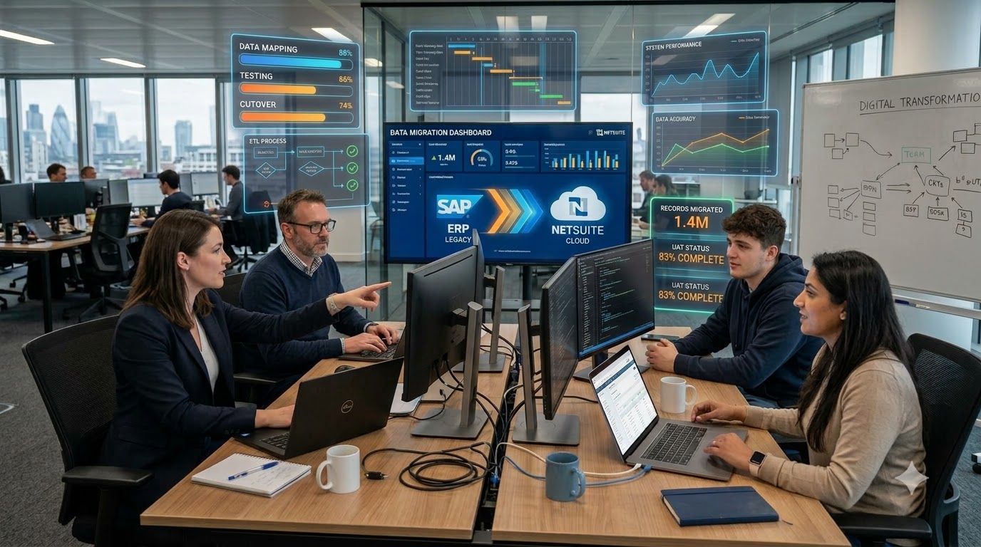 SAP ECC to Oracle NetSuite Migration: A Practical Roadmap for a Smarter ERP Transformation