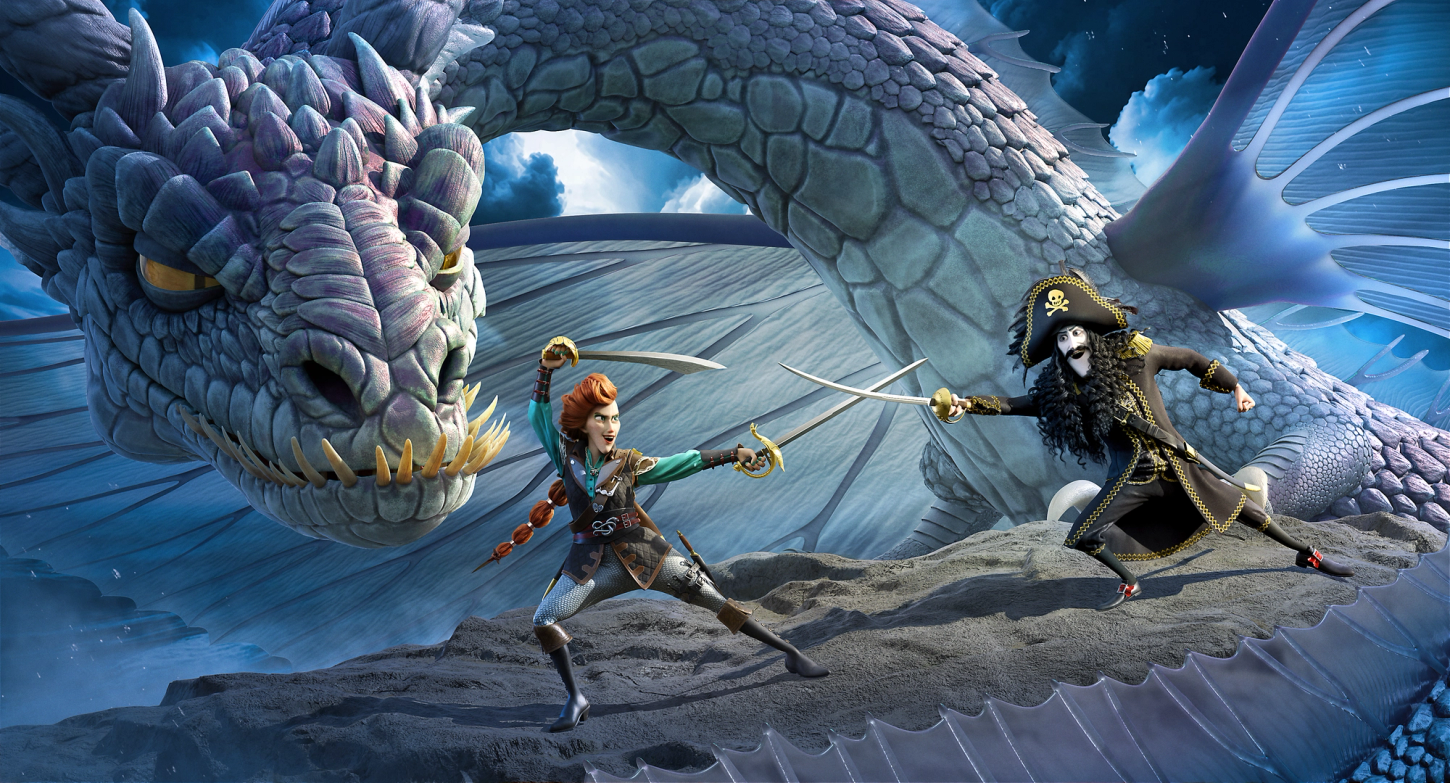 Bilde fra Kaptein Sabeltann og grevinnen av Gral